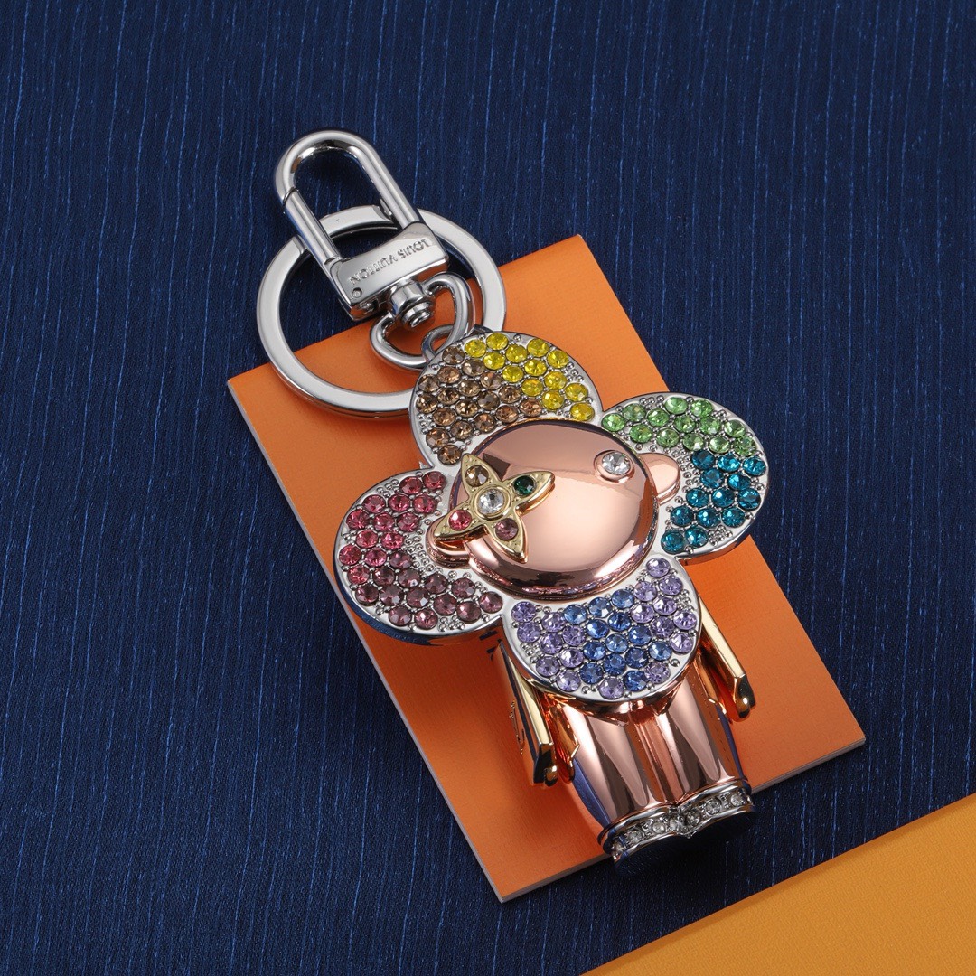 Móc khóa túi LV Louis Vuitton Vivienne Rainbow Charm 5