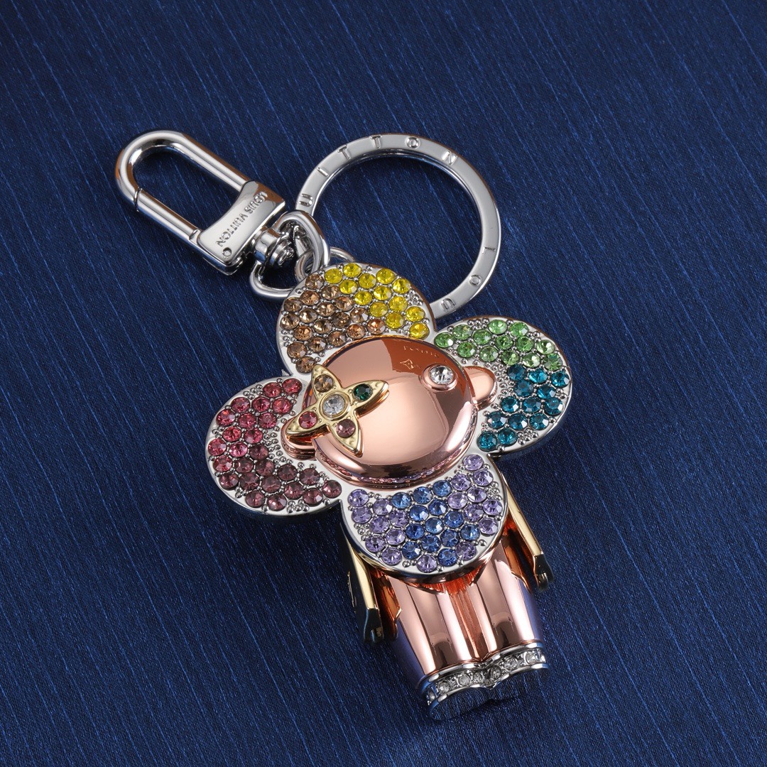 Móc khóa túi LV Louis Vuitton Vivienne Rainbow Charm 6