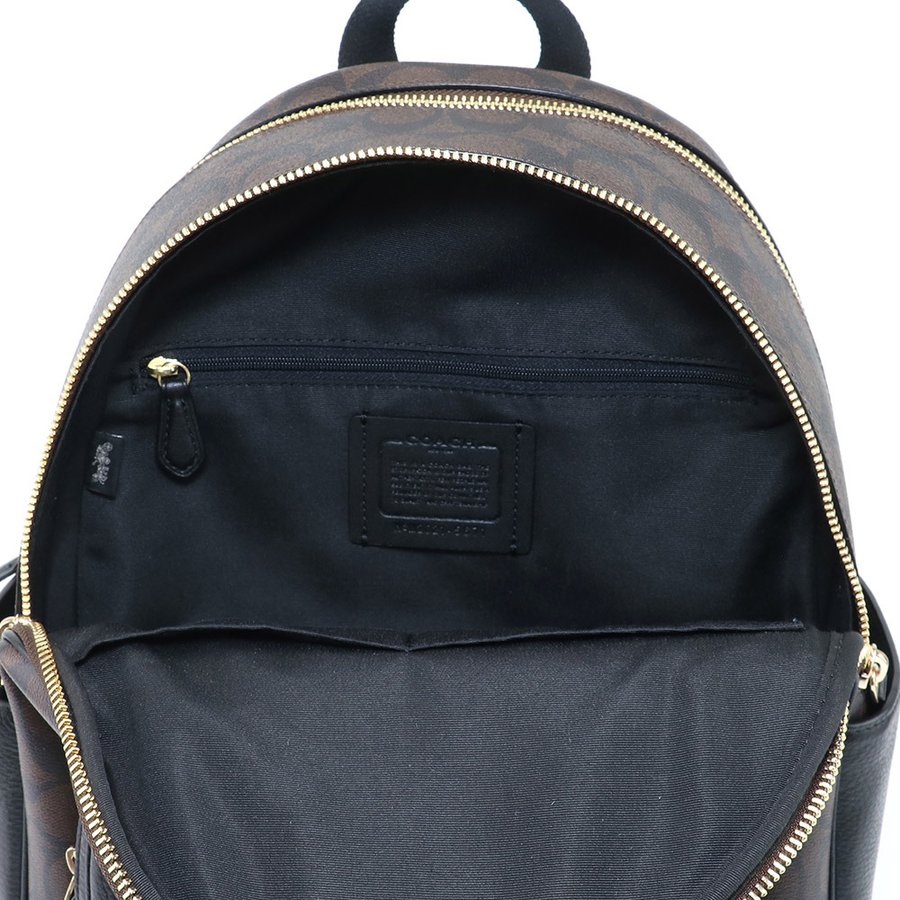 BALO NỮ COACH COURT BACKPACK IN SIGNATURE CANVAS 37