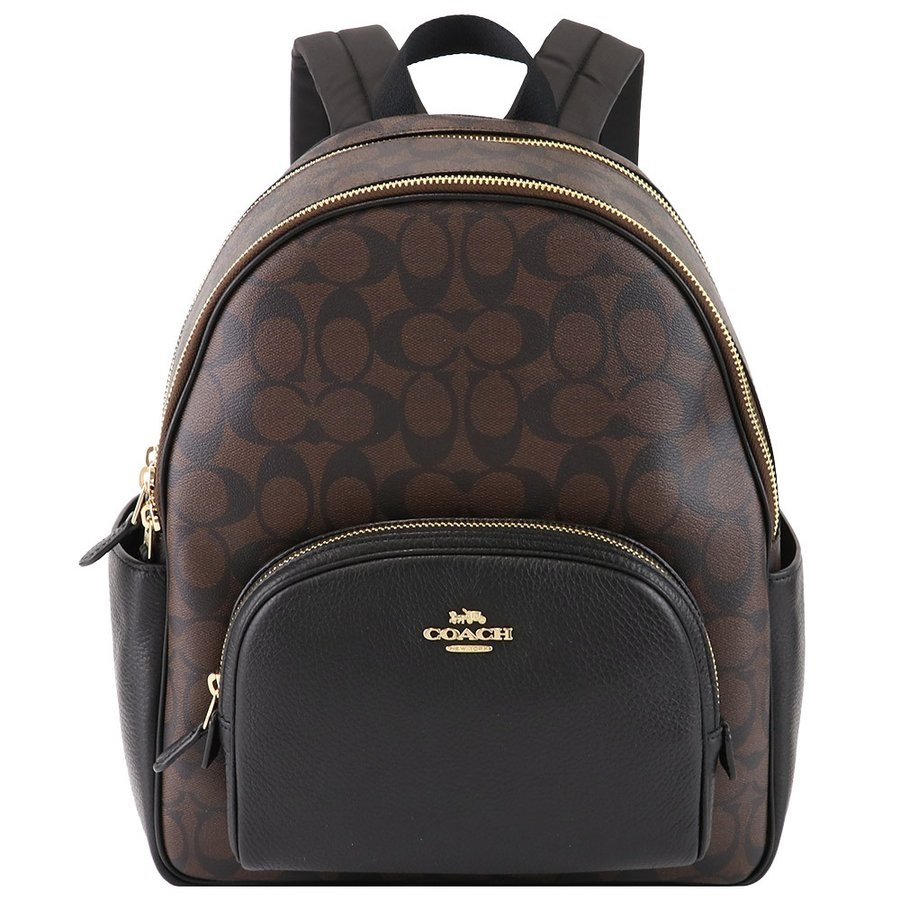 BALO NỮ COACH COURT BACKPACK IN SIGNATURE CANVAS 34