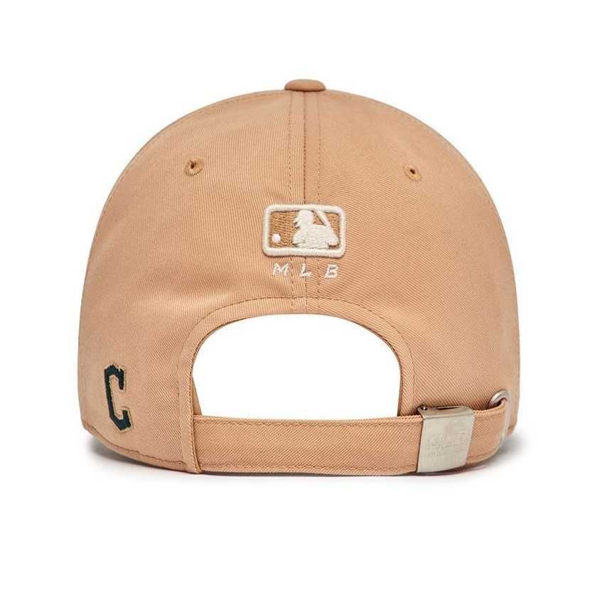 Nón MLB Varsity Lettering Ball Cap Cleveland Guardians L Camel Cap 3ACPL033N-45CAL 12