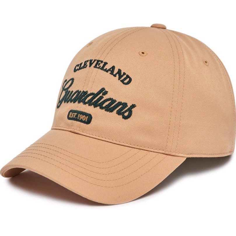 Nón MLB Varsity Lettering Ball Cap Cleveland Guardians L Camel Cap 3ACPL033N-45CAL 14
