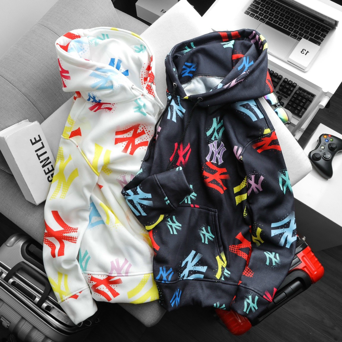 ÁO KHOÁC UNISEX MLB KÈM NÓN 5