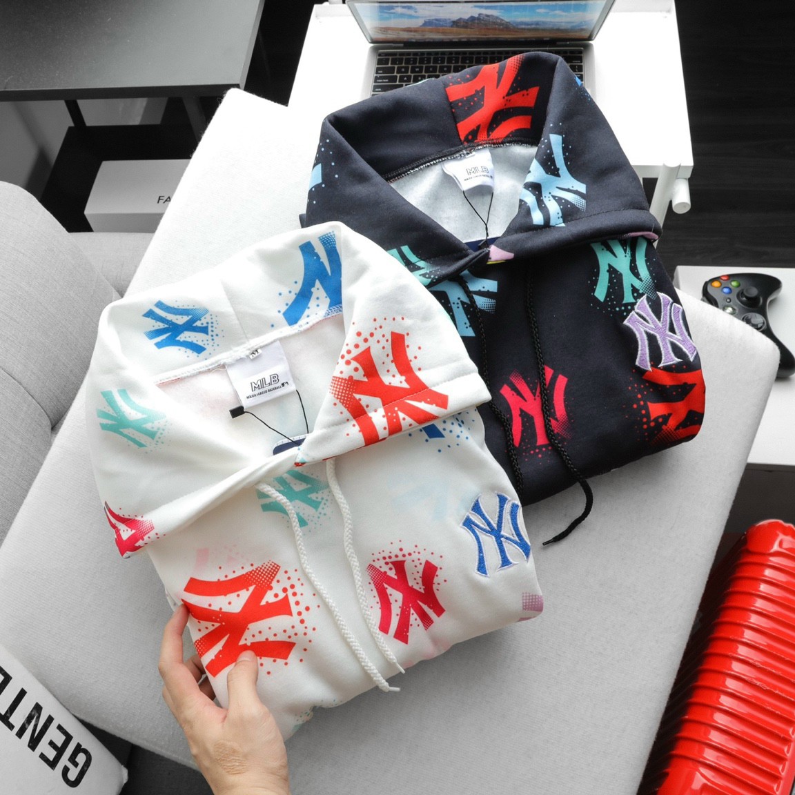 ÁO KHOÁC UNISEX MLB KÈM NÓN 12
