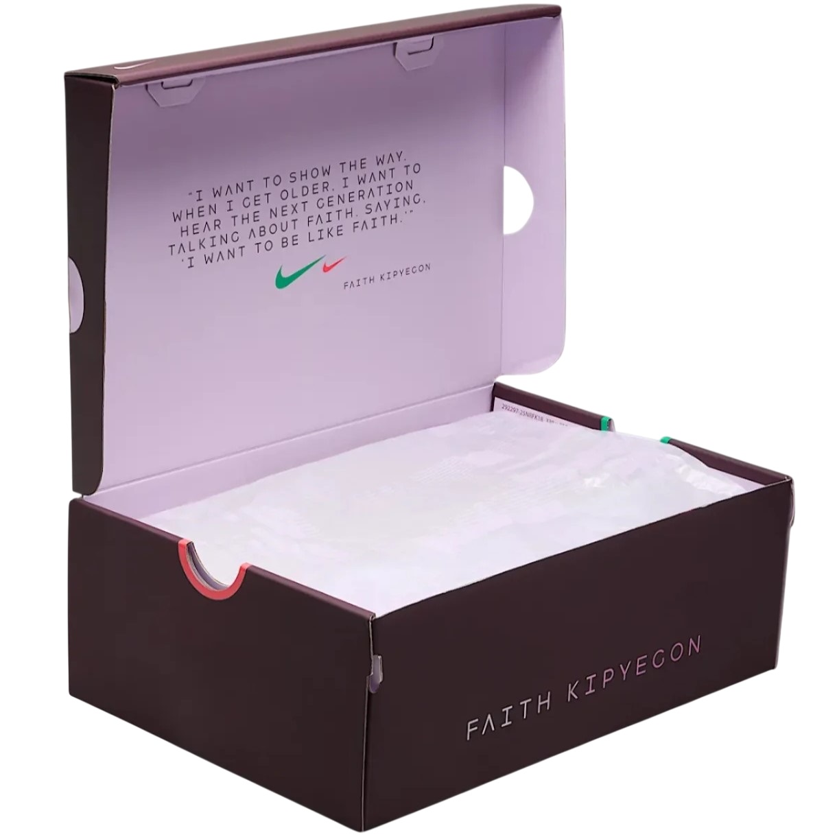 Giày thể thao nữ Nike Pegasus 41 Faith Kipyegon Women Road Running Shoes Plum Chalk IB4199-500 16