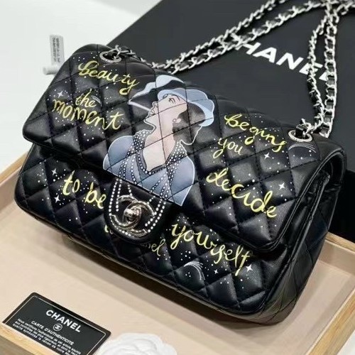 Túi Xách Chanel Classic Flap Bag Blue   Shop giày Swagger