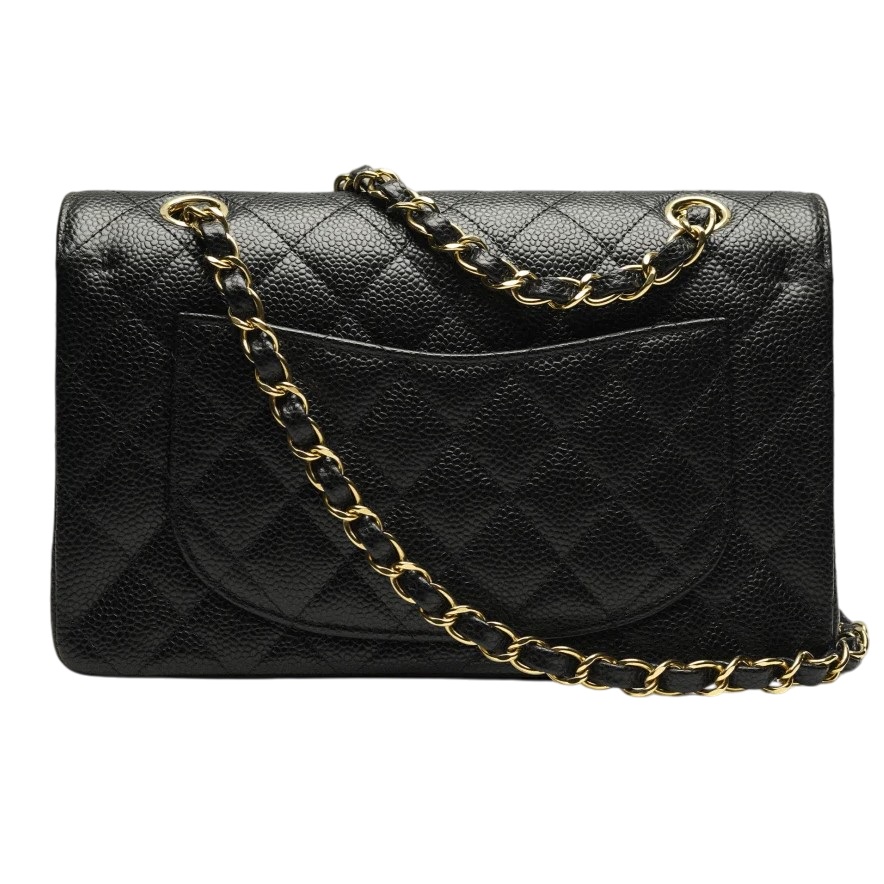 Túi đeo chéo nữ Chanel Classic Black Size 23 1