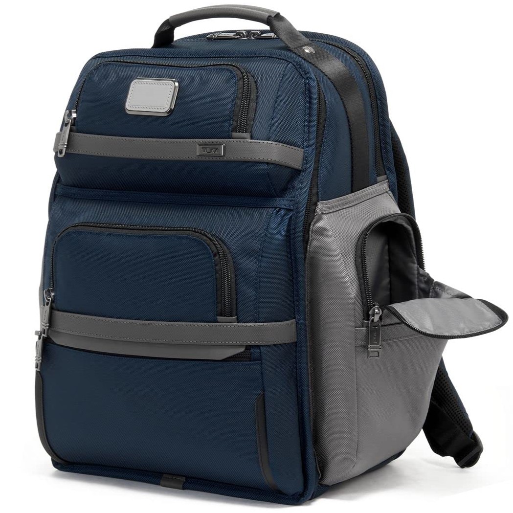 Ba lô Nam Tumi Alpha 3 Brief Pack Backpack Navy Grey 4