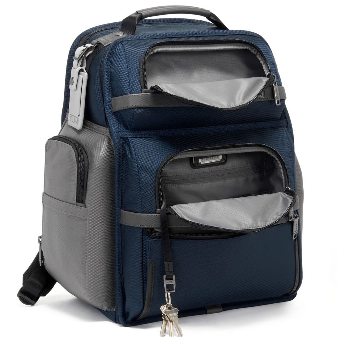 Ba lô Nam Tumi Alpha 3 Brief Pack Backpack Navy Grey 6