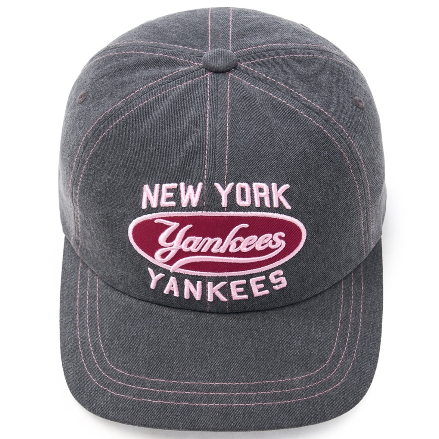 Nón kết MLB Varsity Vintage Oval Stitch Cursive Unstructured Ball Cap New York Yankees 3ACPV055N-50CGS 4