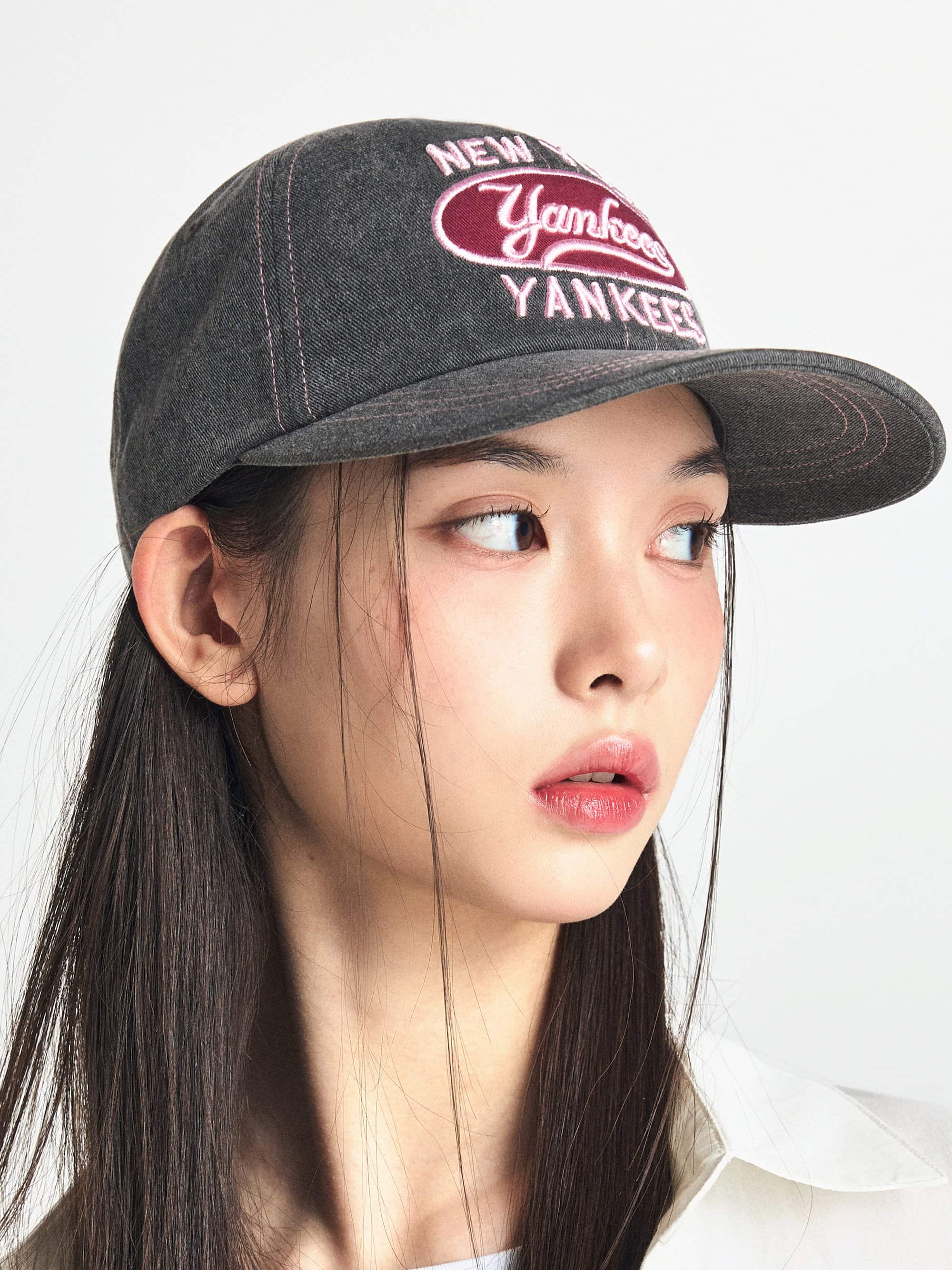 Nón kết MLB Varsity Vintage Oval Stitch Cursive Unstructured Ball Cap New York Yankees 3ACPV055N-50CGS 14