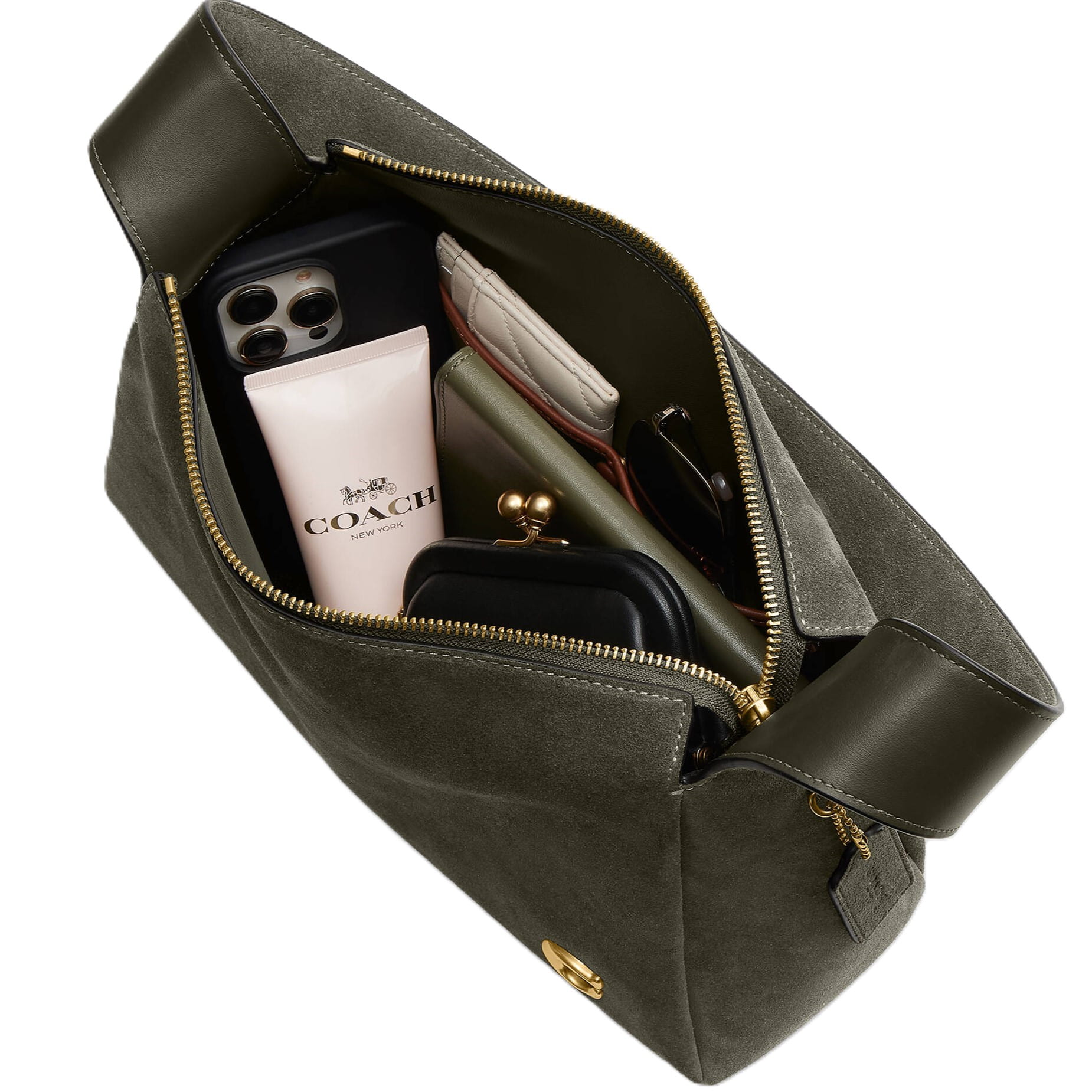 Túi xách Coach Lola Shoulder Bag Green CCC48 8