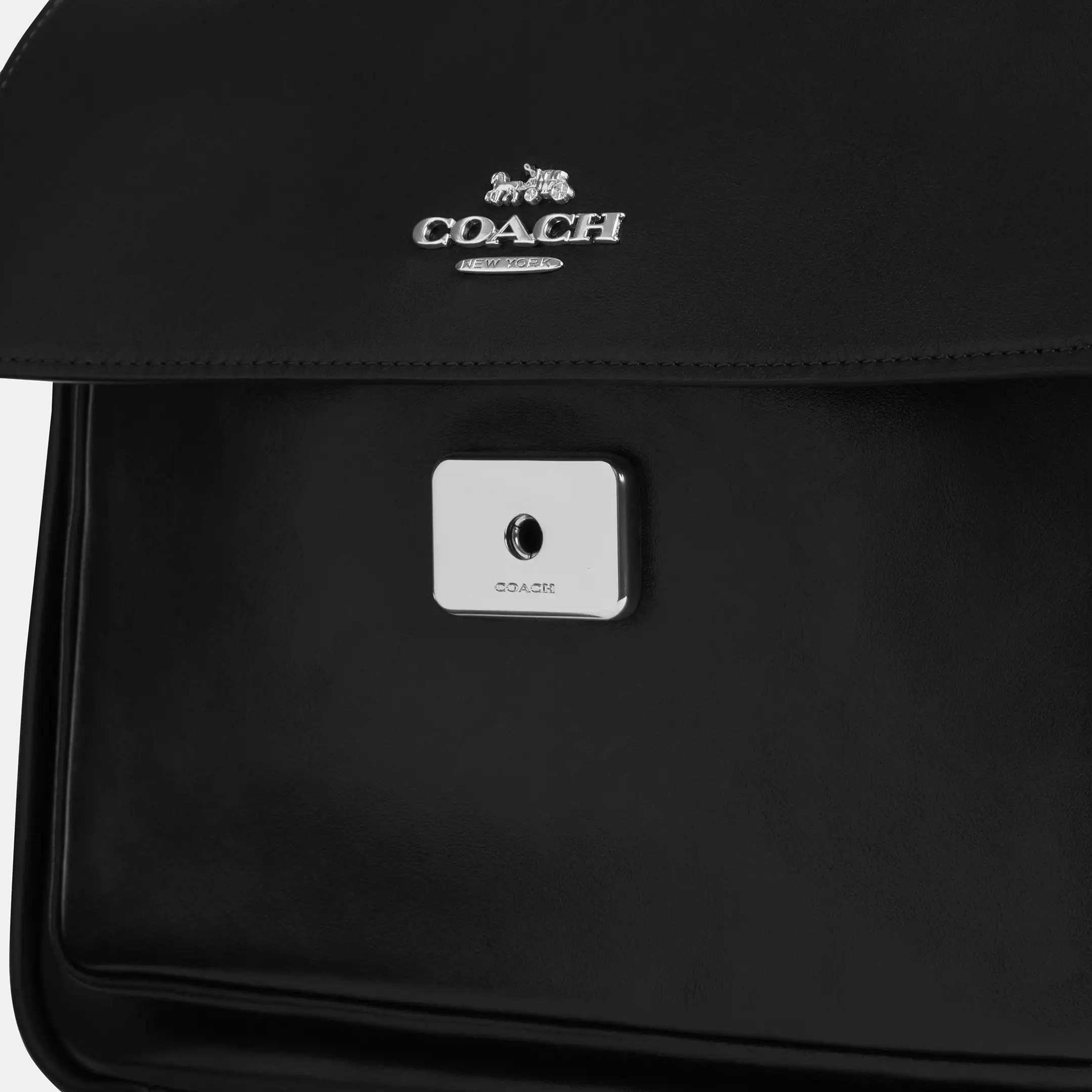 Túi đeo chéo nữ Coach Elodie Crossbody Bag Black CCF0 1