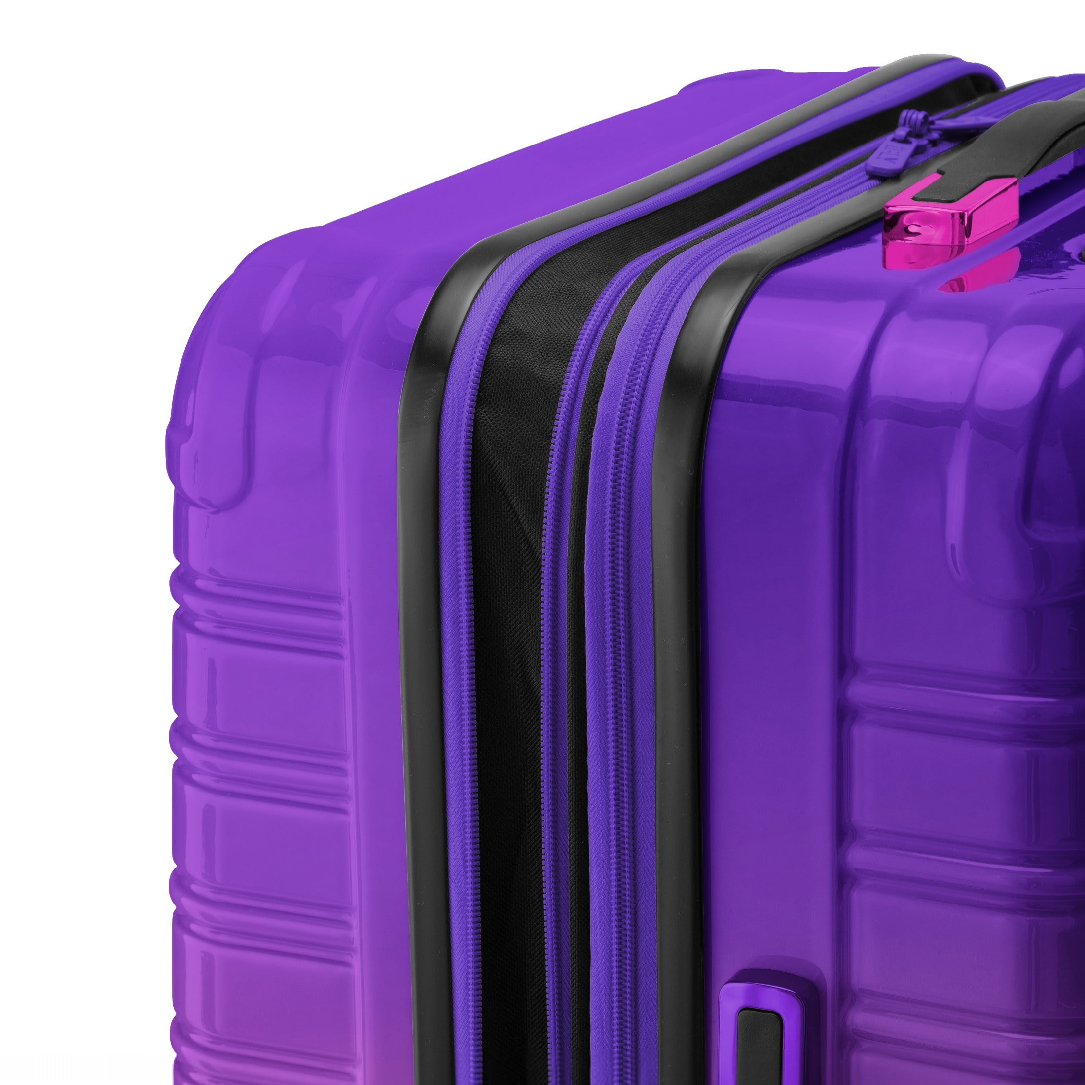 VALI MÀU TÍM LOANG DU LỊCH IFLY FIBERTECH OMBRE HARDSIDE LUGGAGE IN MIDNIGHT BERRY 5