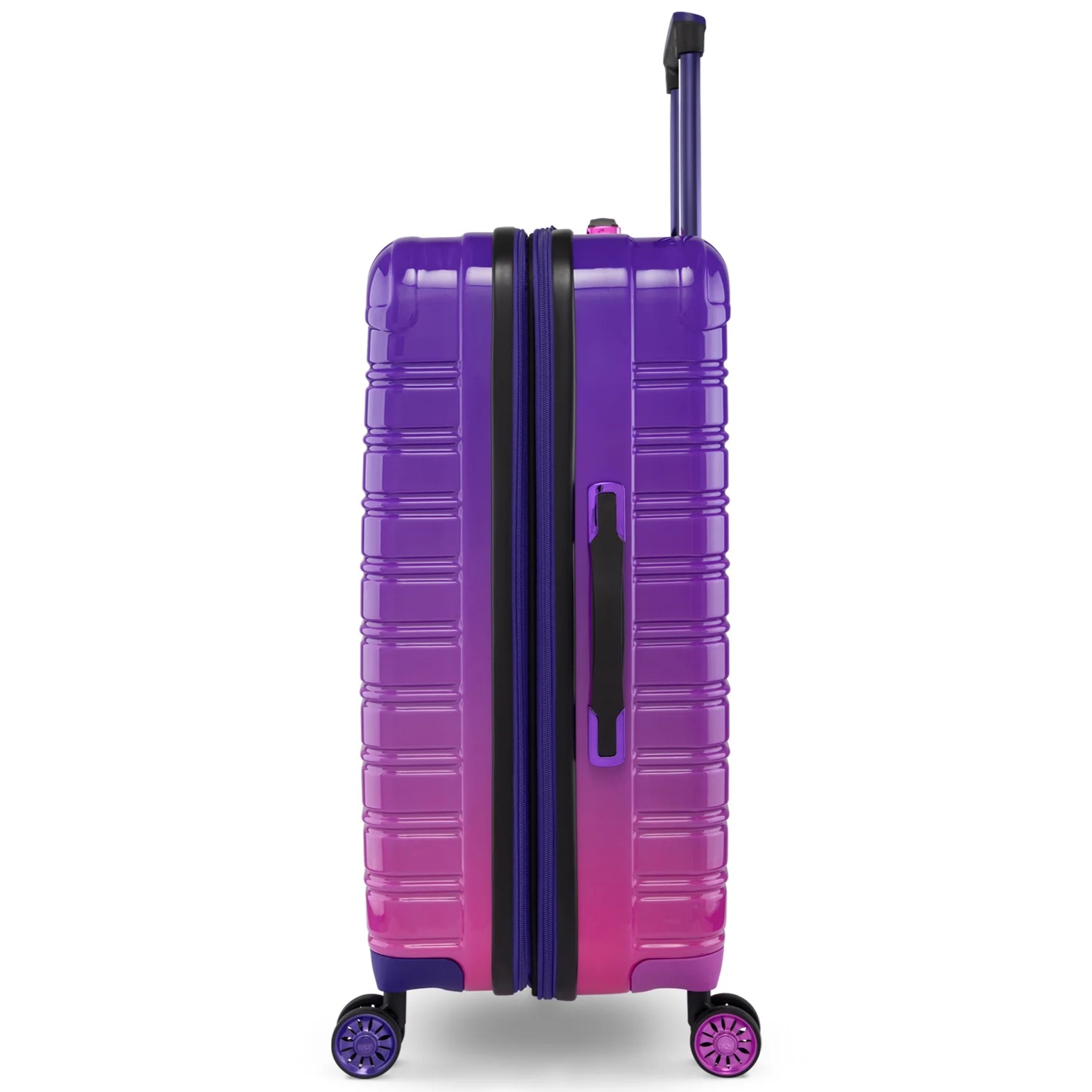 VALI MÀU TÍM LOANG DU LỊCH IFLY FIBERTECH OMBRE HARDSIDE LUGGAGE IN MIDNIGHT BERRY 6