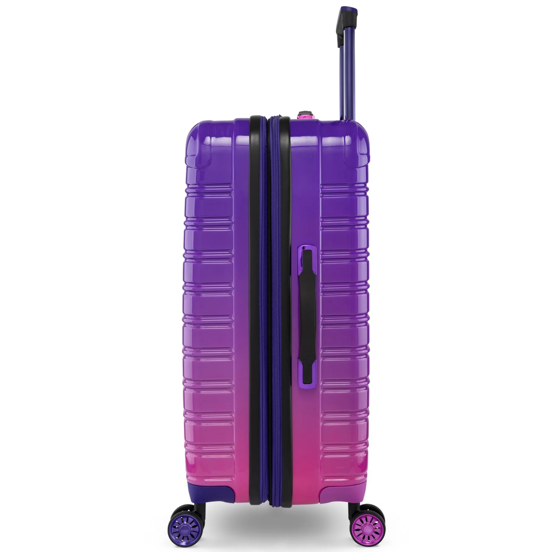VALI MÀU TÍM LOANG DU LỊCH IFLY FIBERTECH OMBRE HARDSIDE LUGGAGE IN MIDNIGHT BERRY 14
