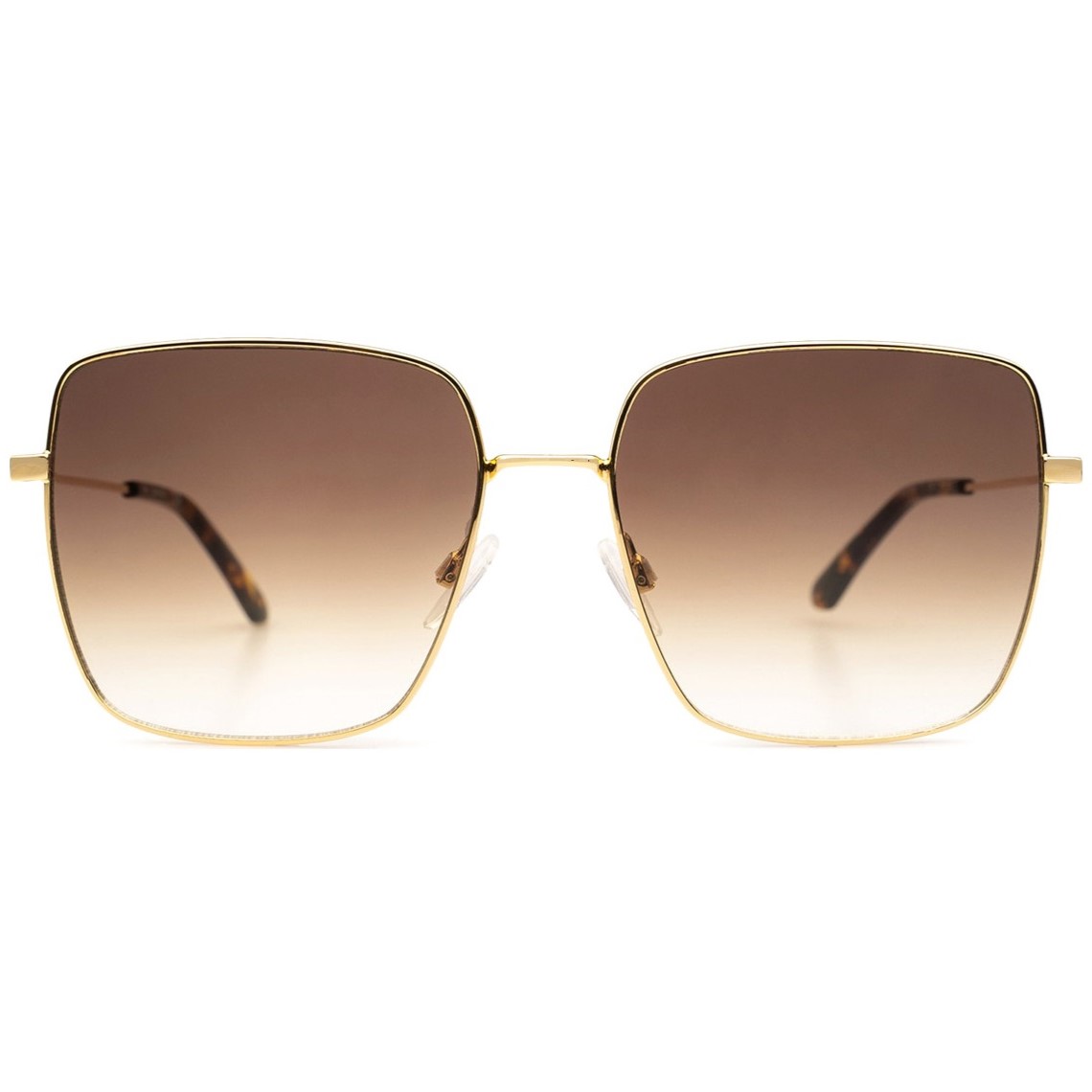 KÍNH MÁT VUÔNG MÀU NÂU TRÀ CALVIN KLEIN LUNETTES DE SOLEIL CK20135S SHINY GOLD 5