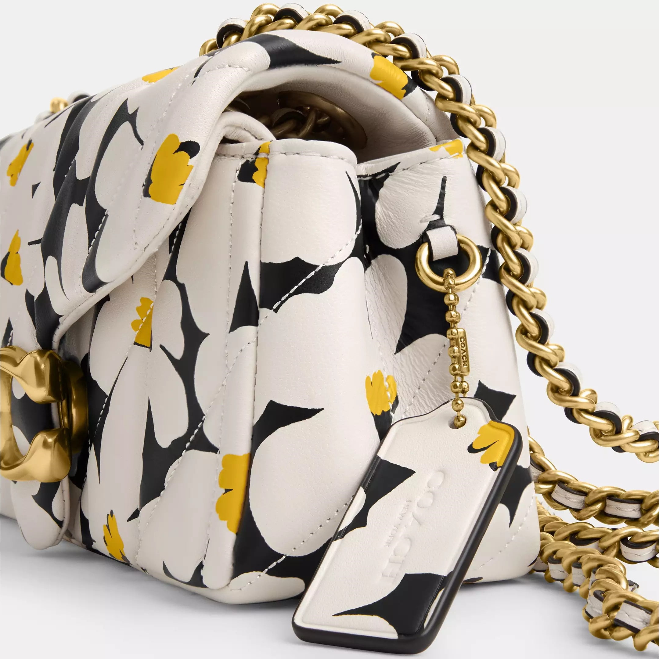 TÚI COACH TABBY SHOULDER BAG 20 WITH QUILTING AND FLORAL PRINT CR702 3