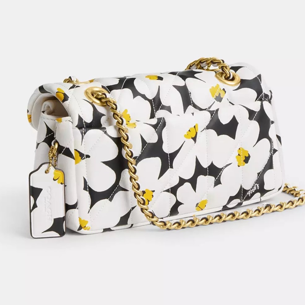 TÚI COACH TABBY SHOULDER BAG 20 WITH QUILTING AND FLORAL PRINT CR702 4