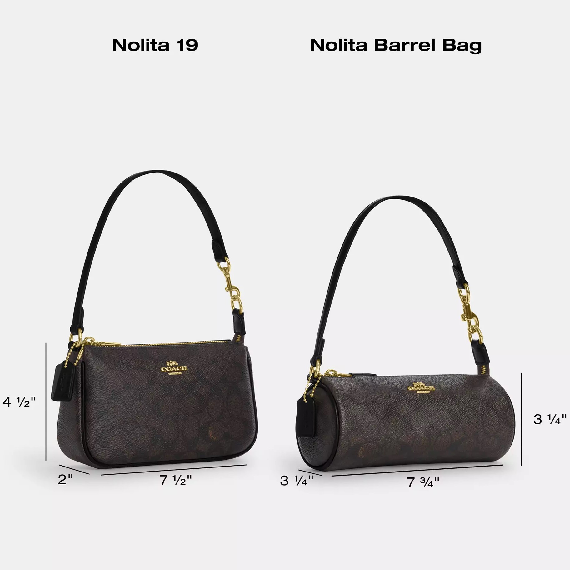 Túi nữ Coach Nolita 19 In Signature Canvas With Cherry Print CZ011 1