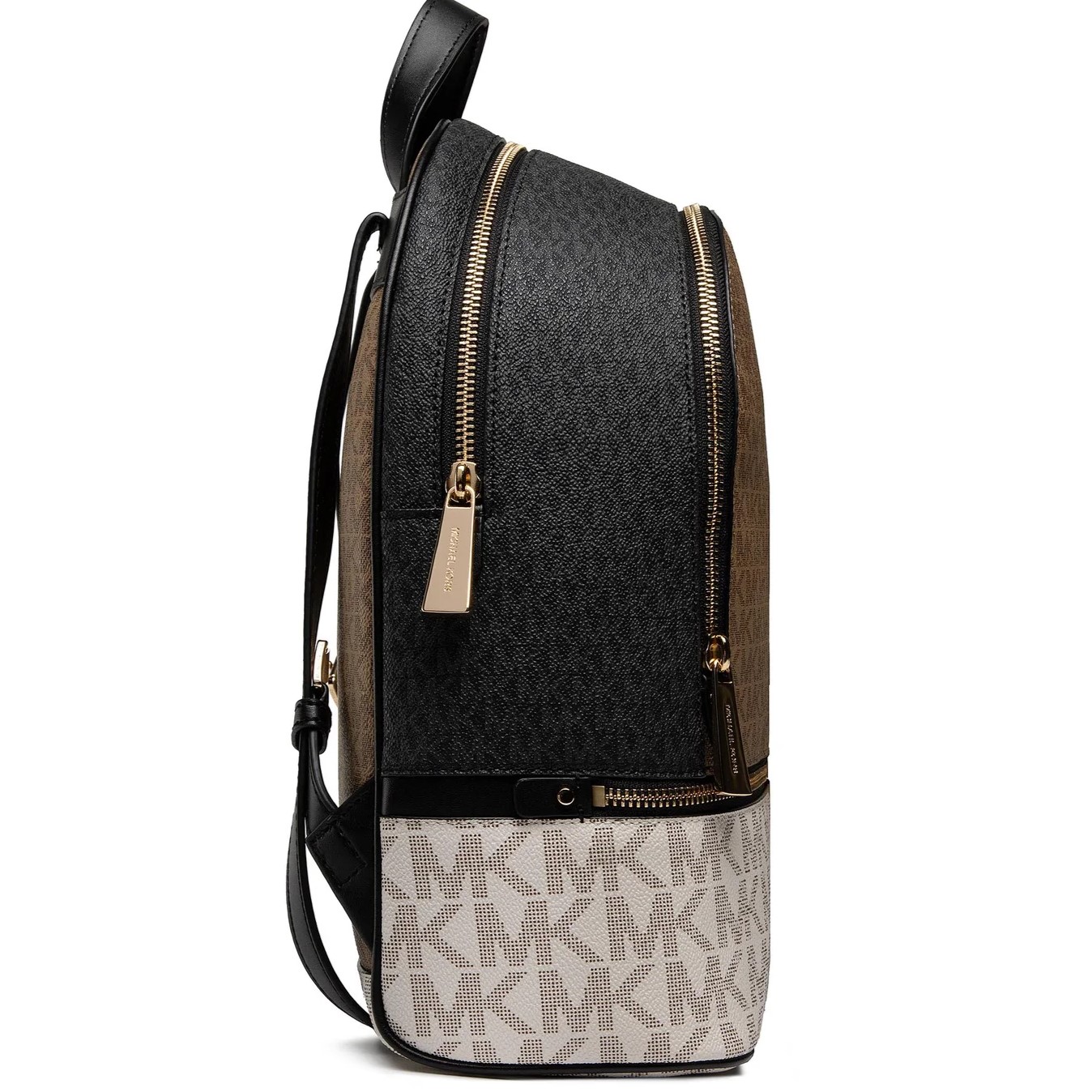 Ba lô Michael Kors Rhea Medium Color-block Logo Backpack in Musk Multi 1