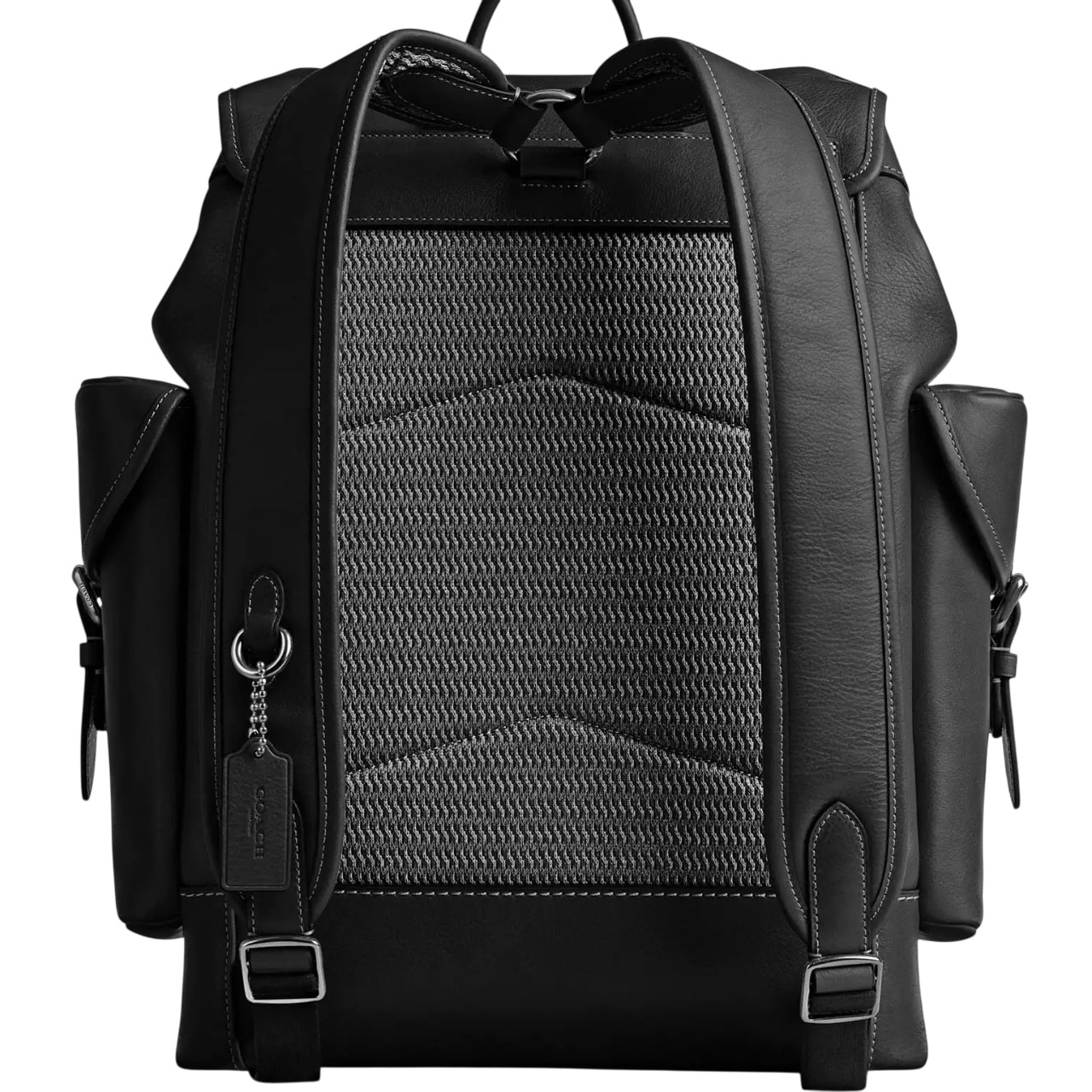 Ba lô Coach Hitch Backpack Black CV982 4