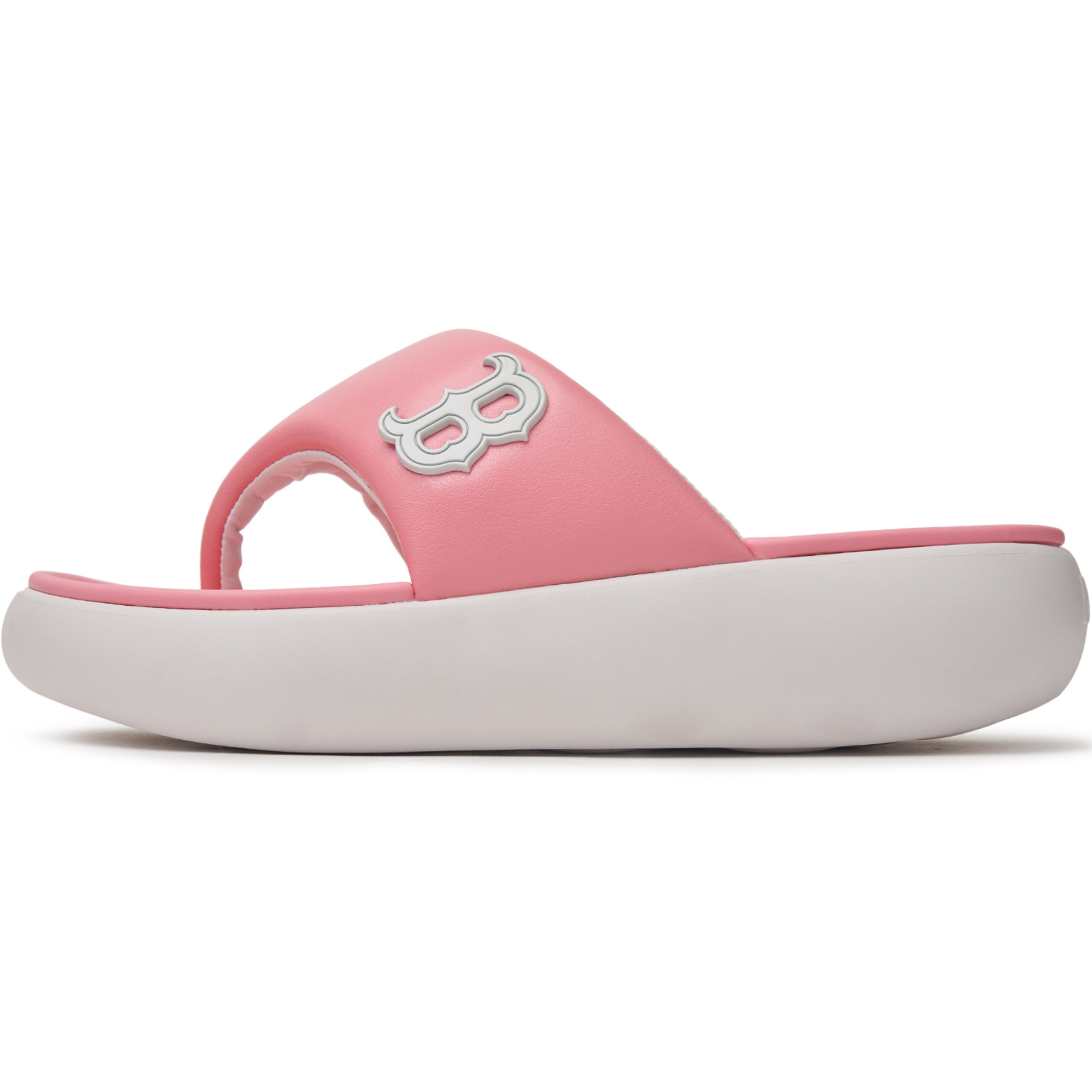 DÉP LÀO NỮ MLB BASE FLIP-FLOP BOSTON RED SOX 3ALPBFL43-43PKS MÀU HỒNG 1