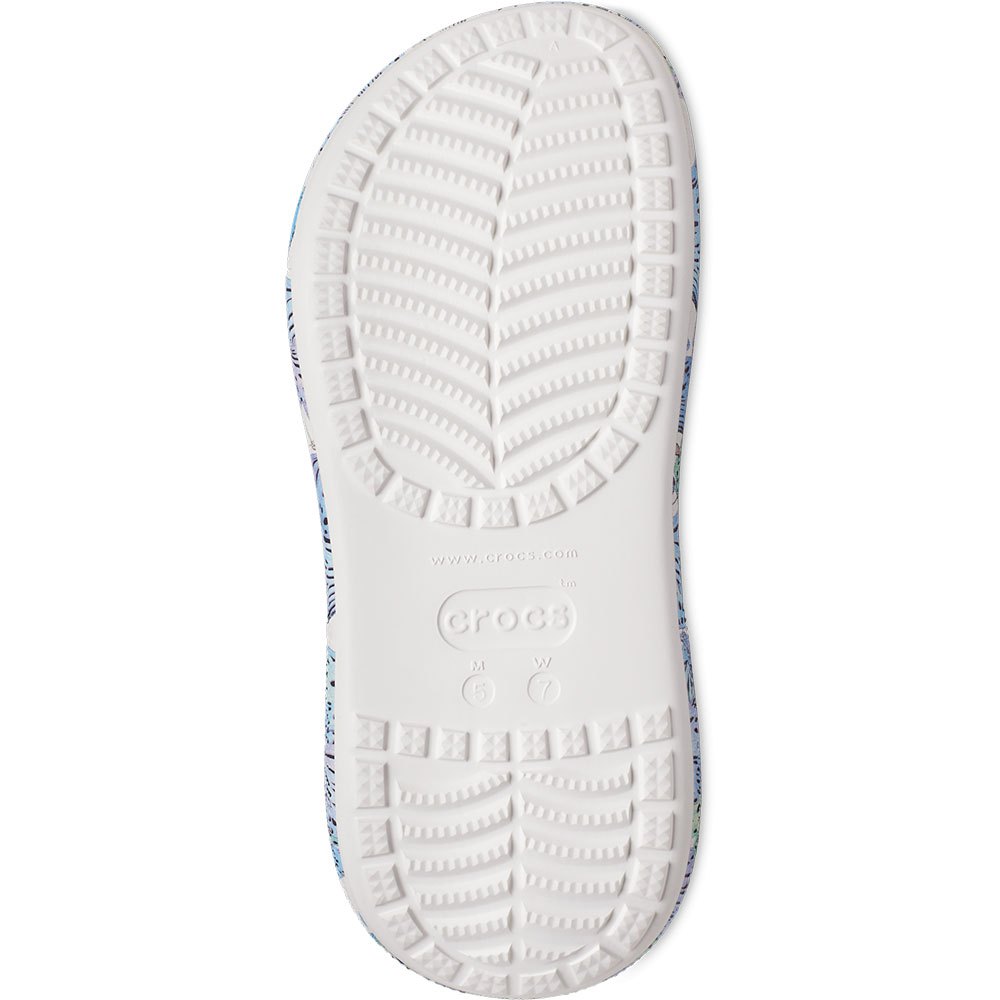 DÉP ĐẾ CAO CROCS CLASSIC CRUSH BUTTERFLY CLOGS 7