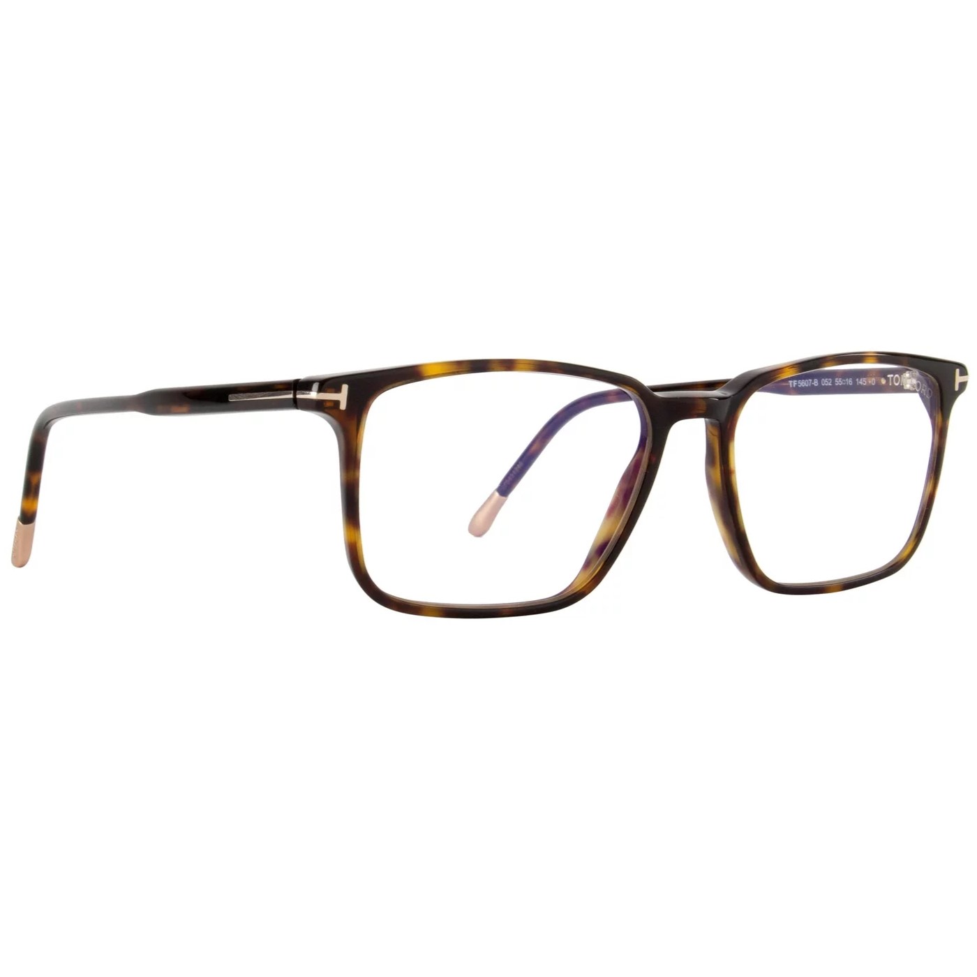 KÍNH GIẢ CẬN TOM FORD RECTANGLE SHAPE PREMIUM ACETATE EYEGLASSES TF5607 2