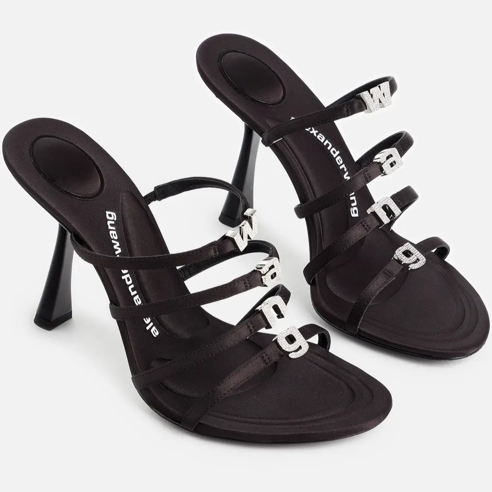 GUỐC CAO GÓT ALEXANDER WANG NALA HEELED SANDALS BLACK 4