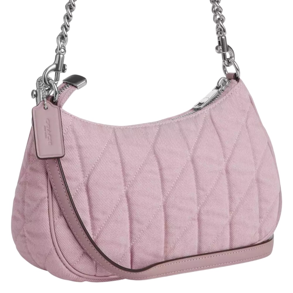 Túi đeo chéo Coach Teri Shoulder Bag Ballerina Carnation CBG86 4