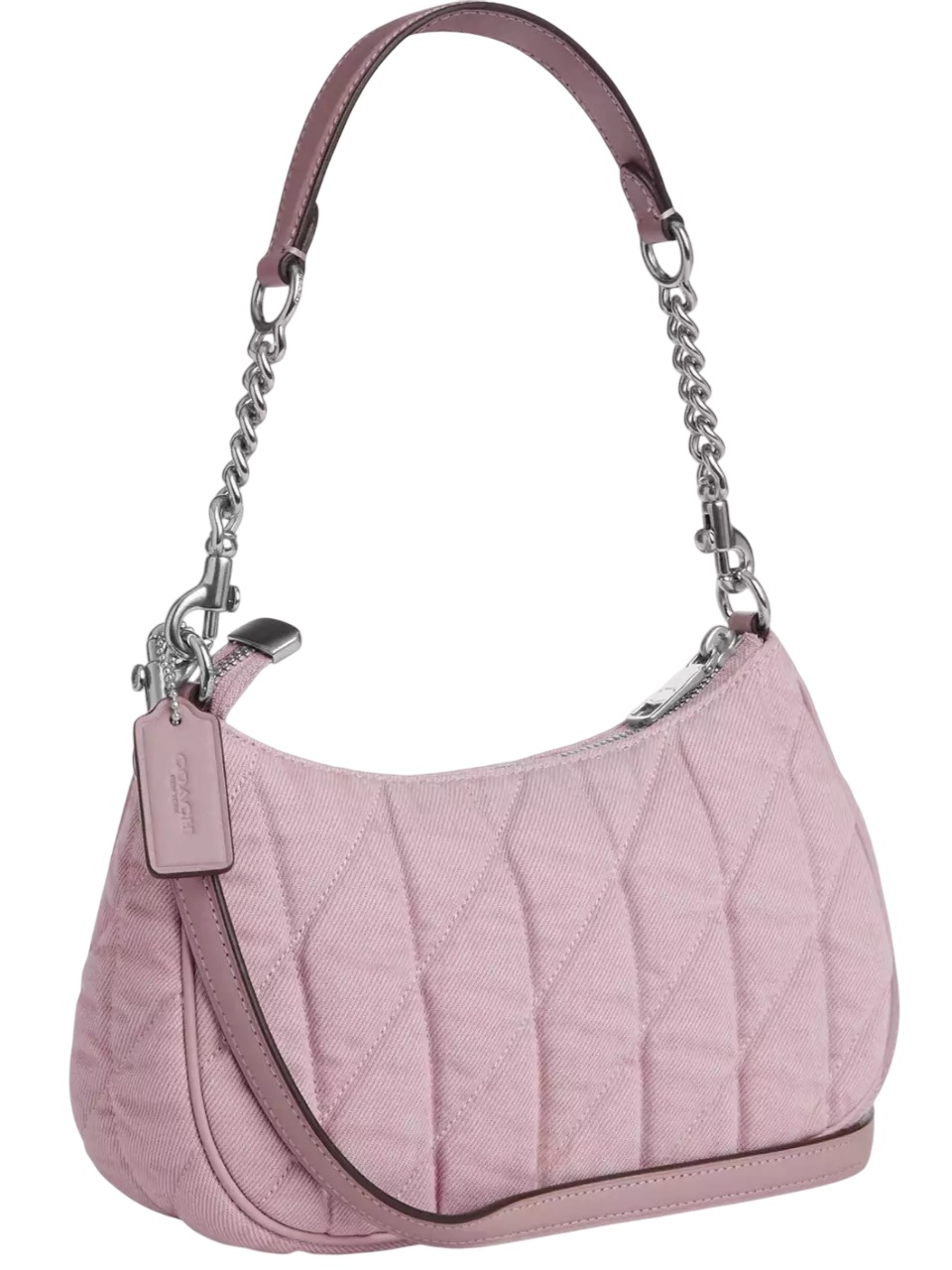 Túi đeo chéo Coach Teri Shoulder Bag Ballerina Carnation CBG86 5