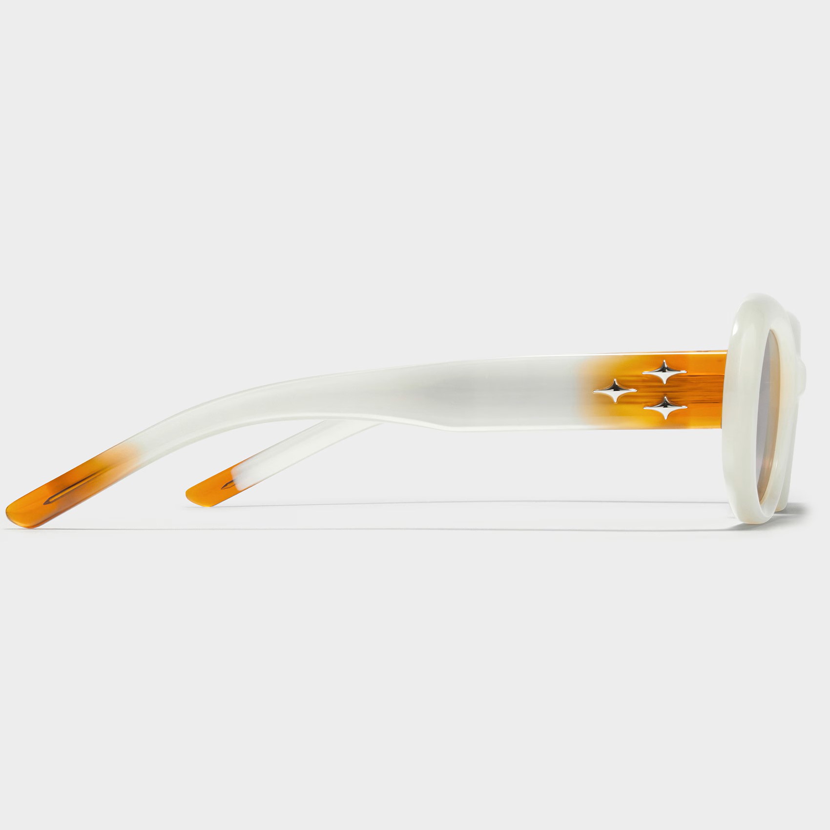 Kính râm Gentle Monster Eve WC6 Brown Lenses Etc And Orange Acetate Frame 2