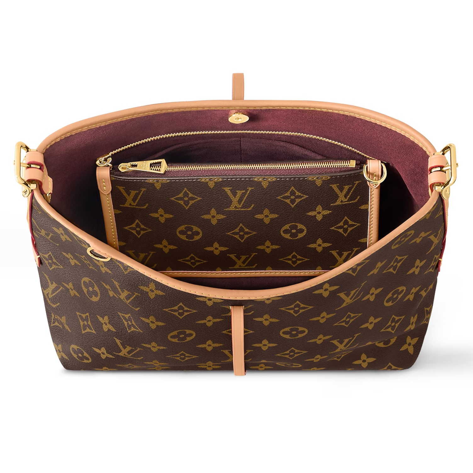 Túi tote nữ kèm ví Louis Vuitton CarryAll PM Monogram Canvas M46203 3