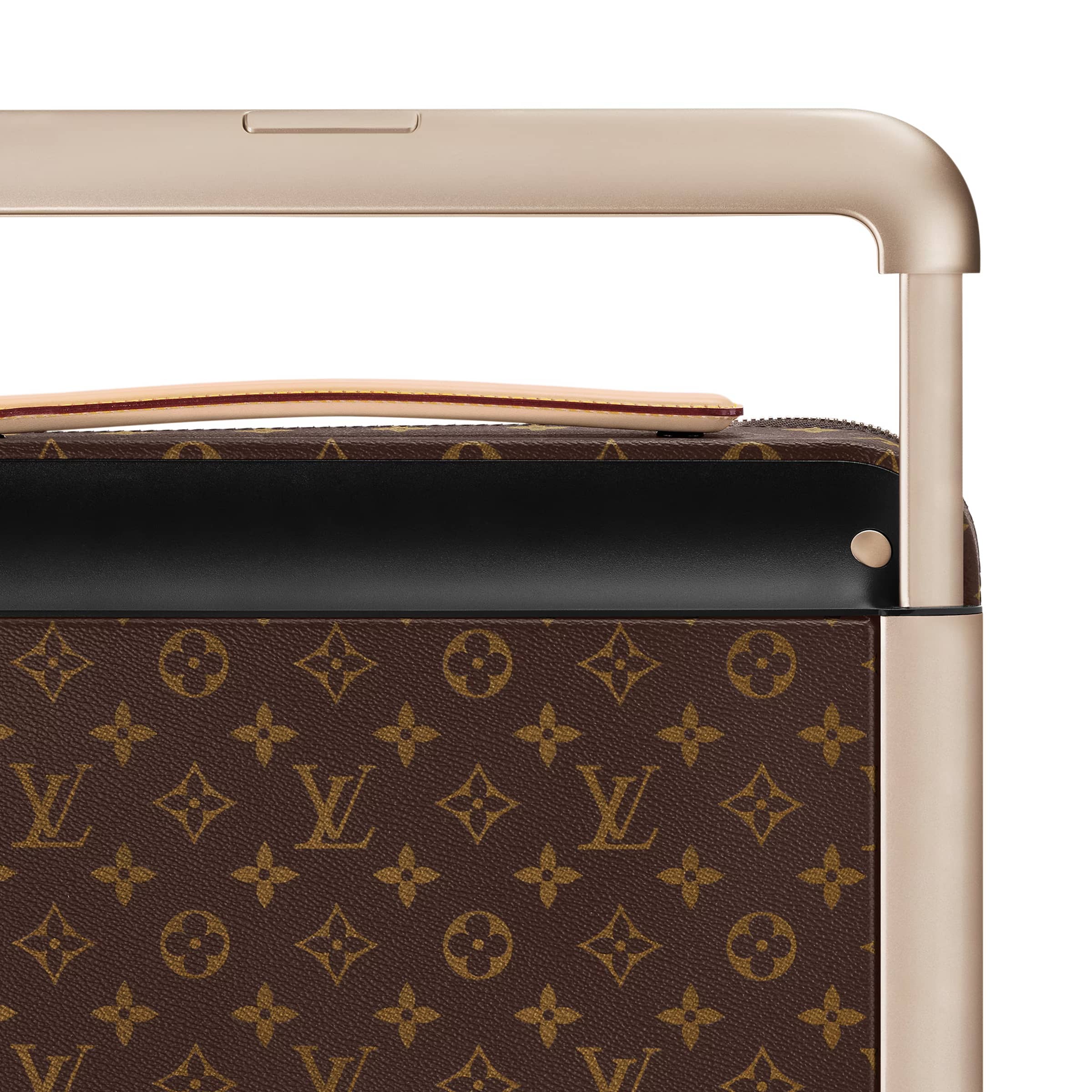 Vali nâu họa tiết hãng LV Louis Vuitton Horizon 55 Monogram Canvas 4