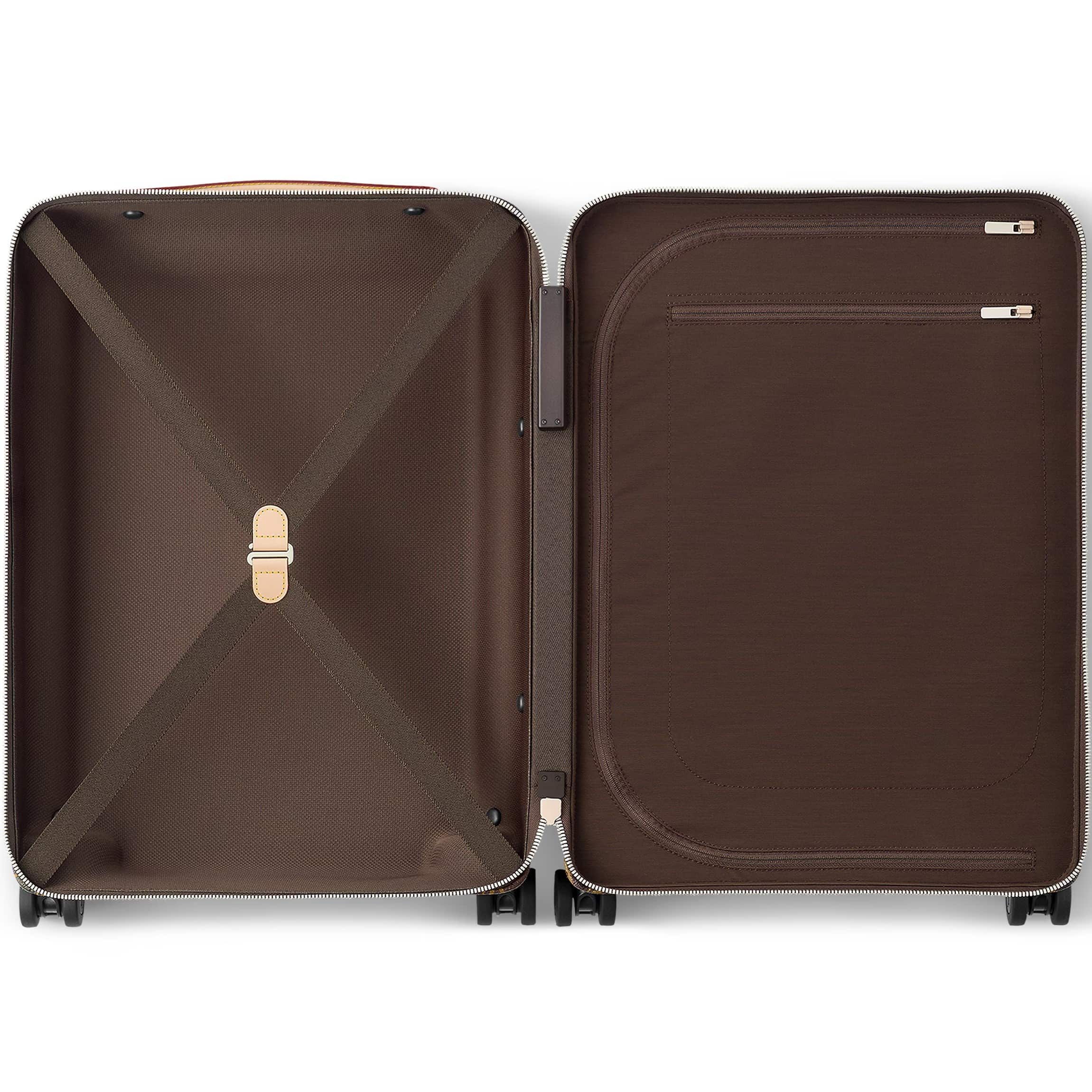 Vali nâu họa tiết hãng LV Louis Vuitton Horizon 55 Monogram Canvas 9