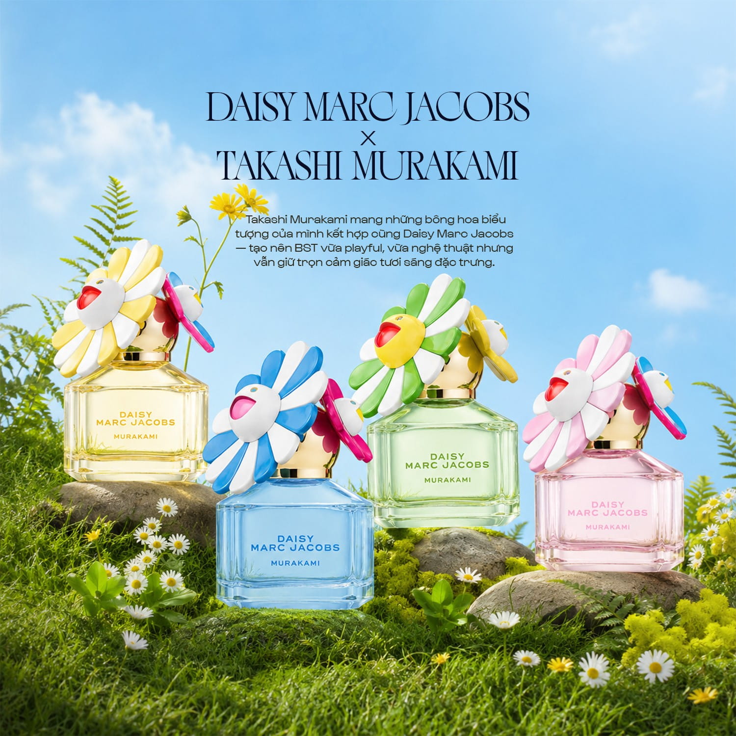 Nước Hoa Marc Jacobs Daisy Murakami Pink Limited Edition Eau De Parfum 50ml 6