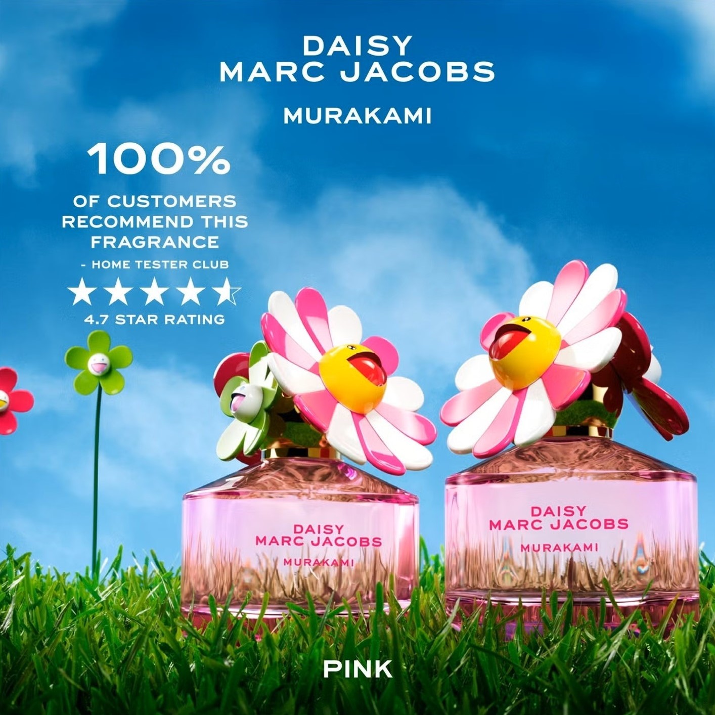 Nước Hoa Marc Jacobs Daisy Murakami Pink Limited Edition Eau De Parfum 50ml 7