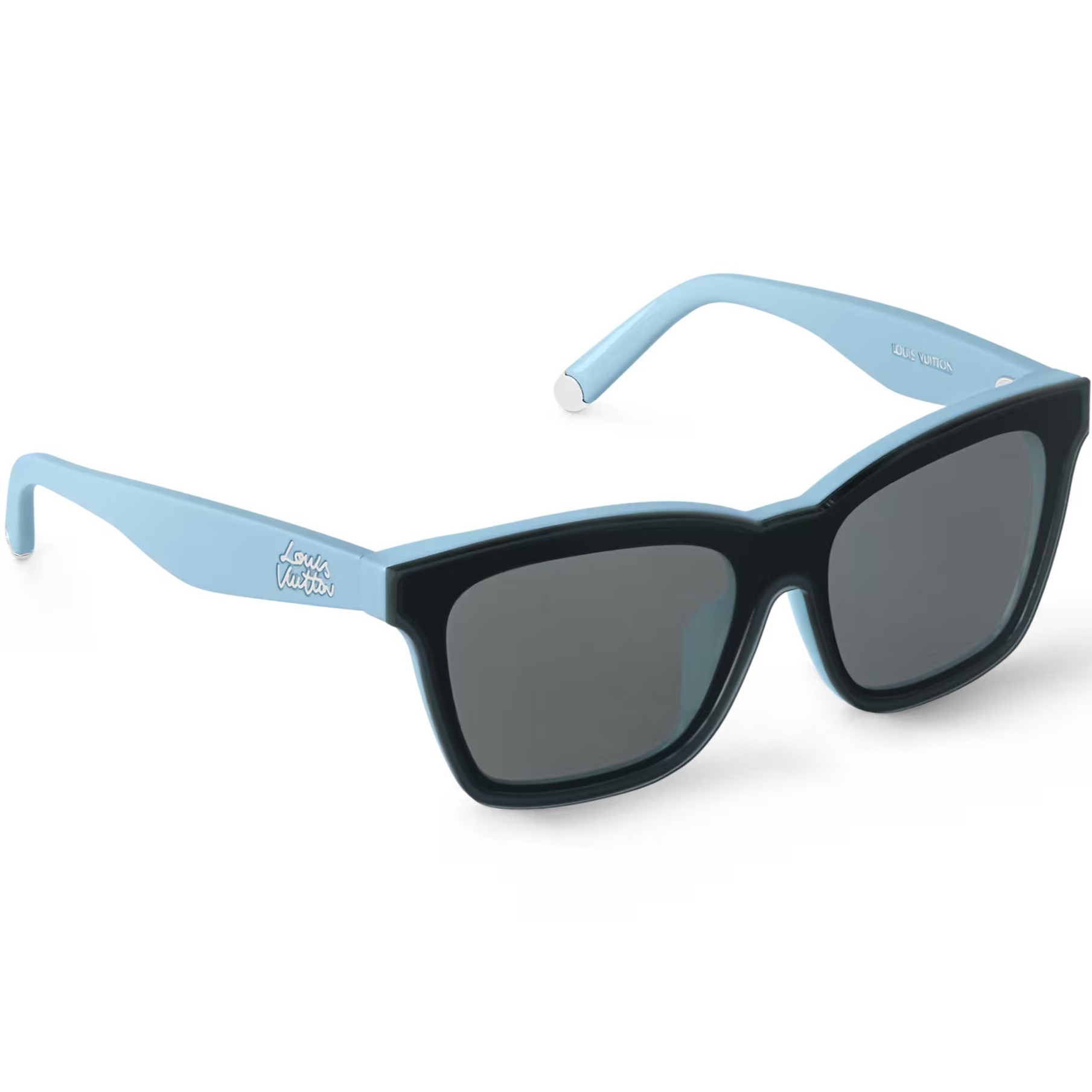 Kính mát LV Script Square Sunglasses Blue 6