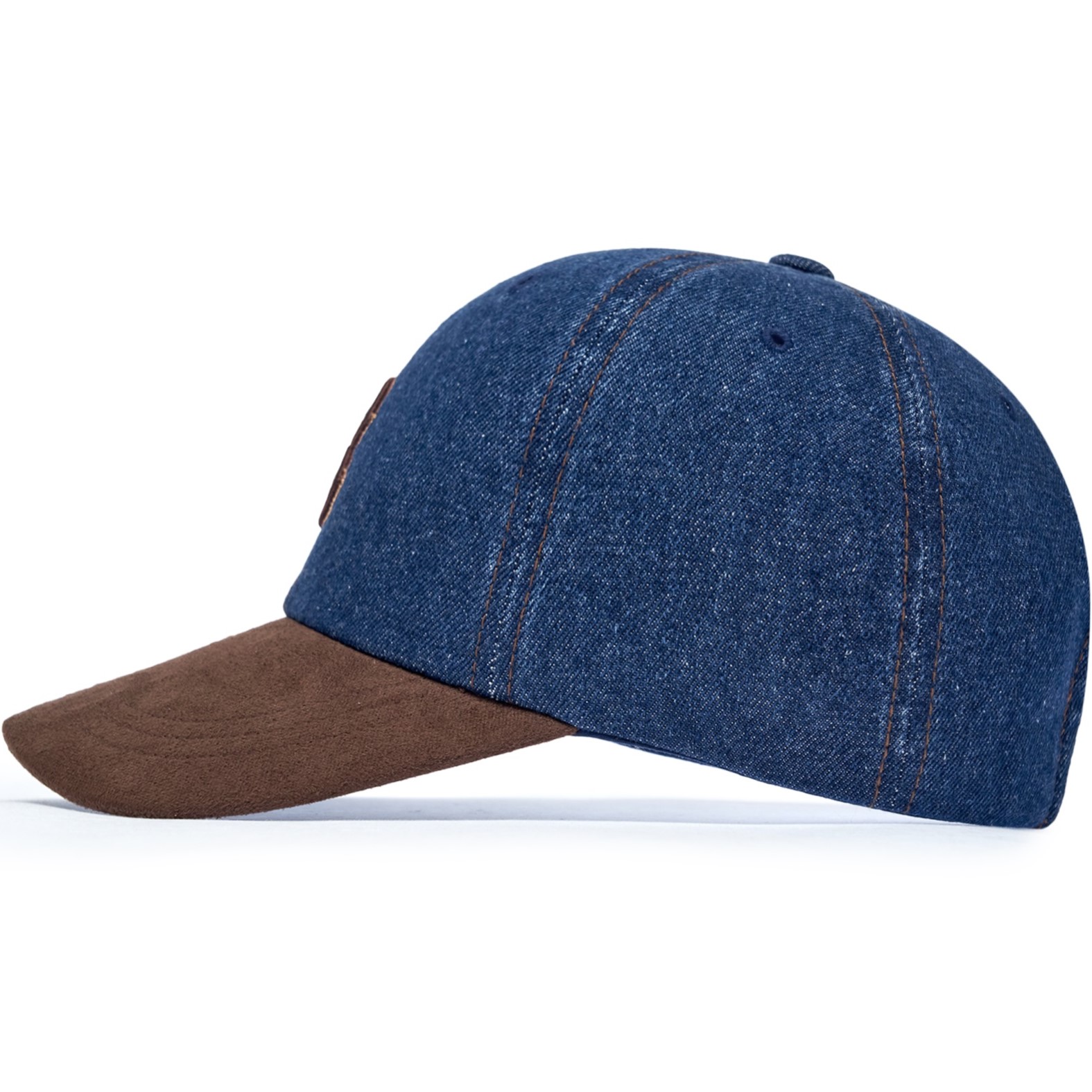 Nón kết bóng chày MLB Denim Suede Unstructured Ball Cap Boston Red Sox 3ACPB125N-43NYS 2
