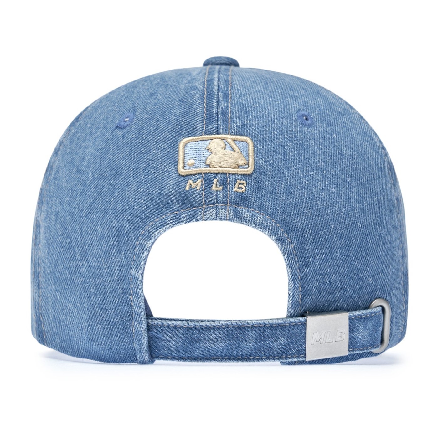 Nón kết bóng chày MLB New York Yankees Denim Suede Touch Unstructured Ball Cap 3ACPB125N-50BGS 1