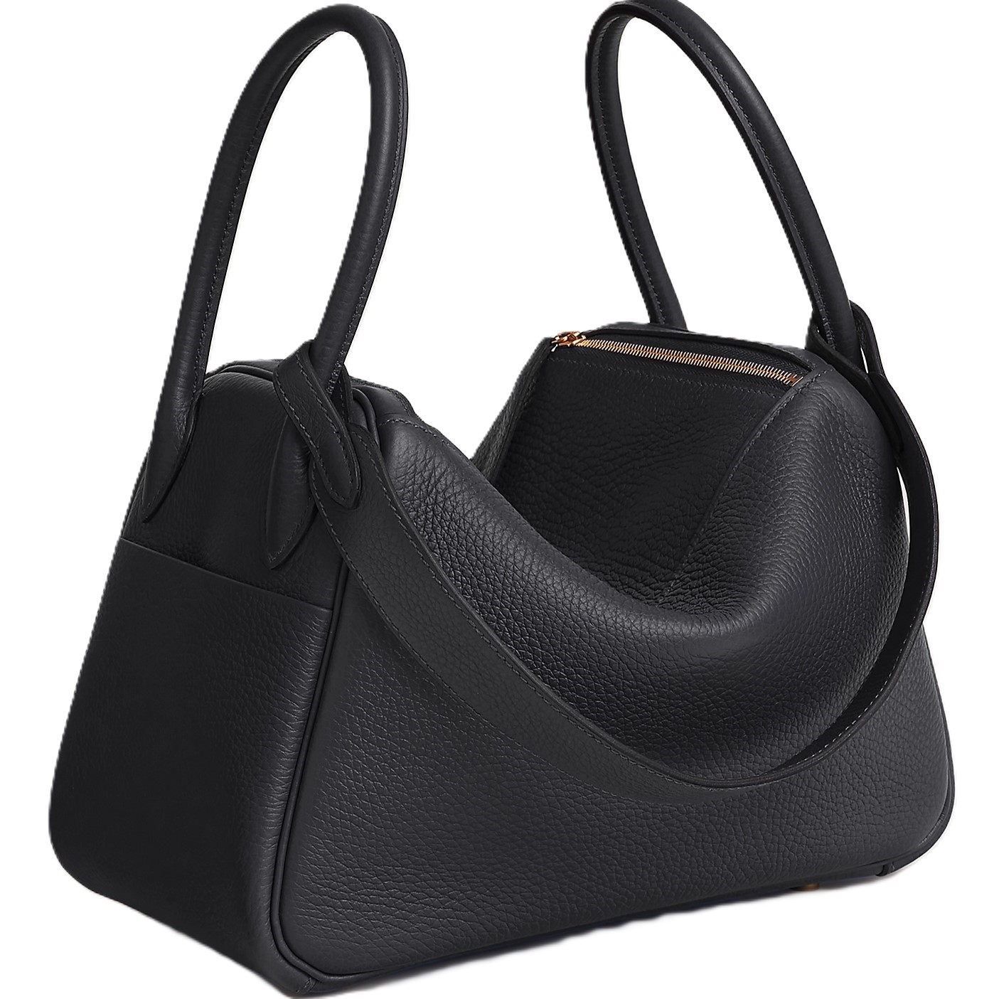 Túi xách Hermes Lindy Bag 26 Clémence Calfskin Bag Black 4