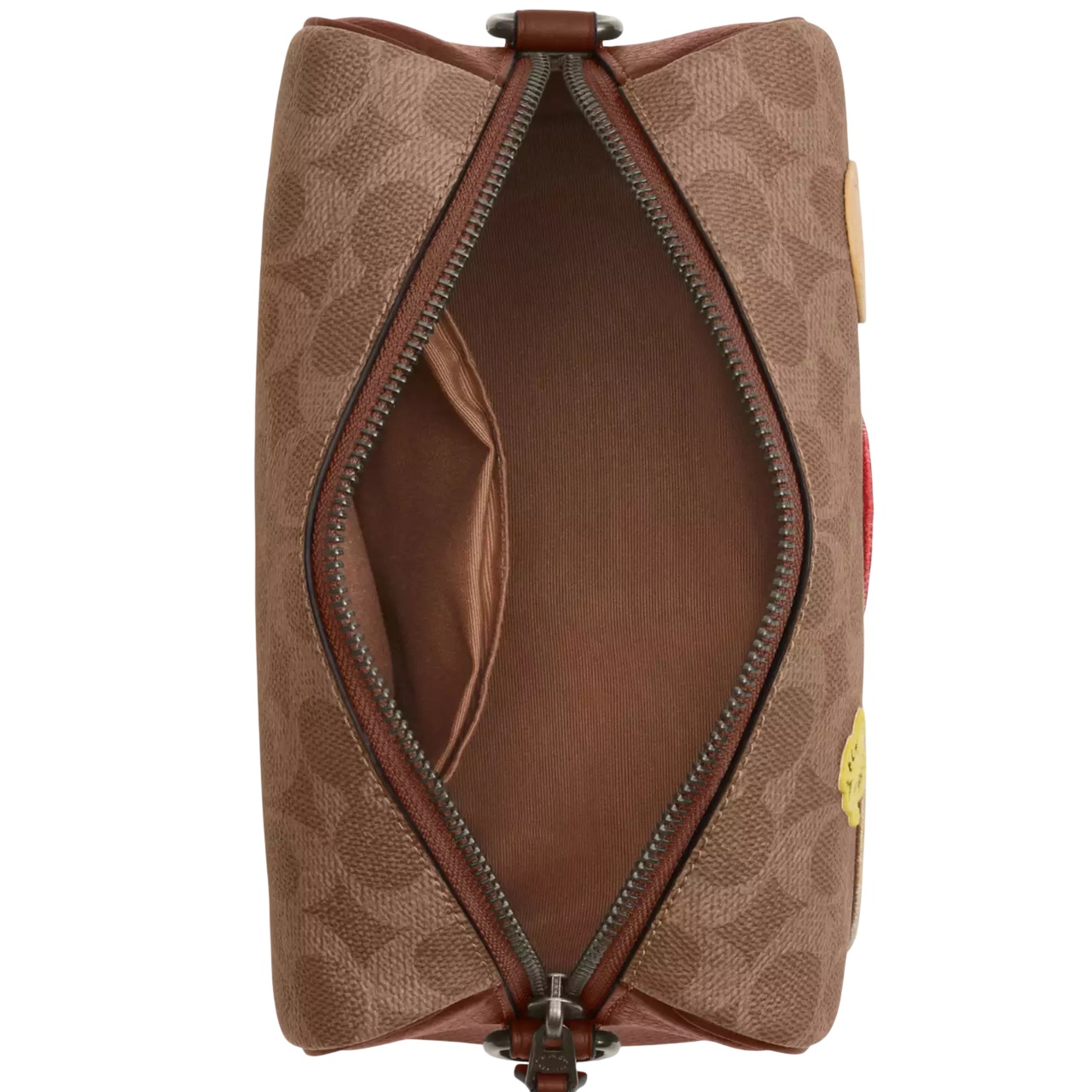 Túi đeo chéo Coach x Peanuts Axel Crossbody Bag Signature Canvas Patch CBS96 3