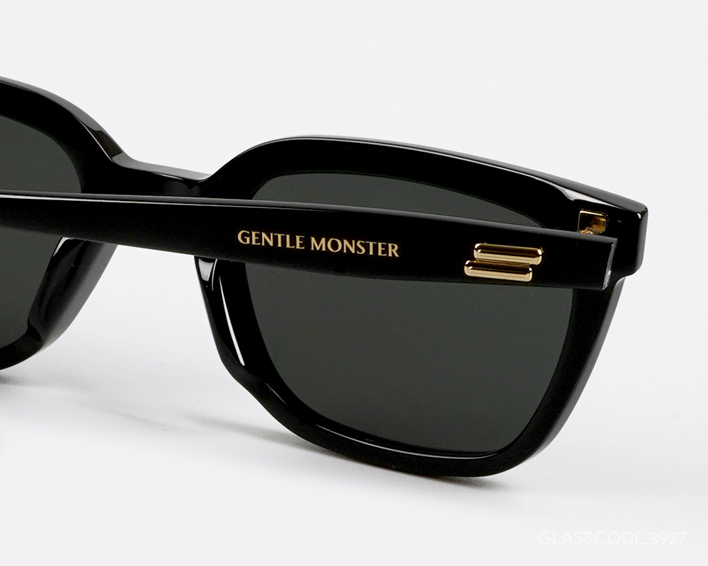 Kính Gentle Monster Breezebe 01 Gray Lenses Black Acetate Frame 4