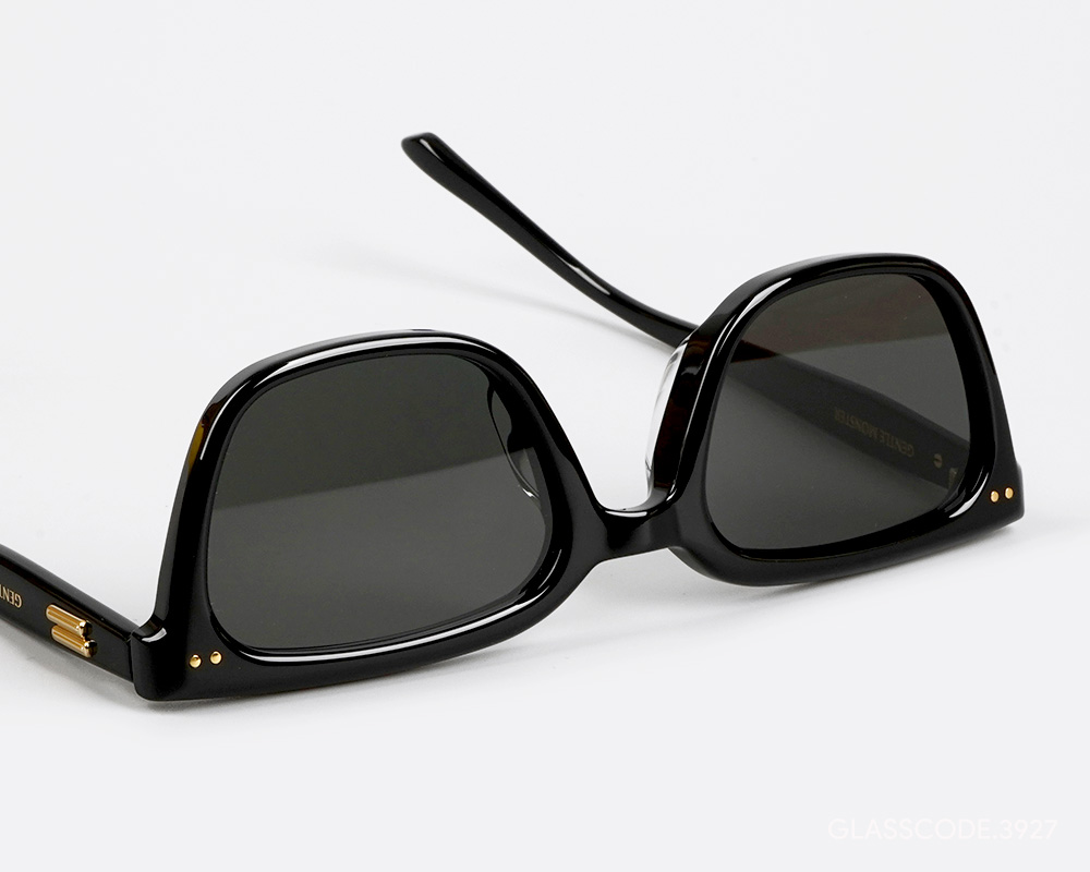 Kính Gentle Monster Breezebe 01 Gray Lenses Black Acetate Frame 6