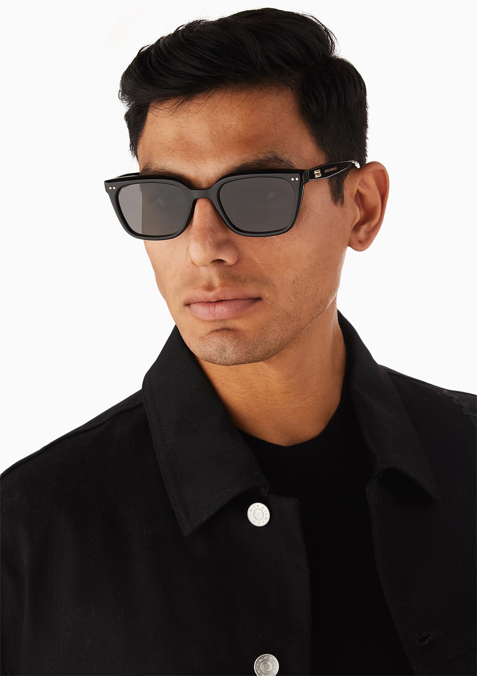 Kính Gentle Monster Breezebe 01 Gray Lenses Black Acetate Frame 7