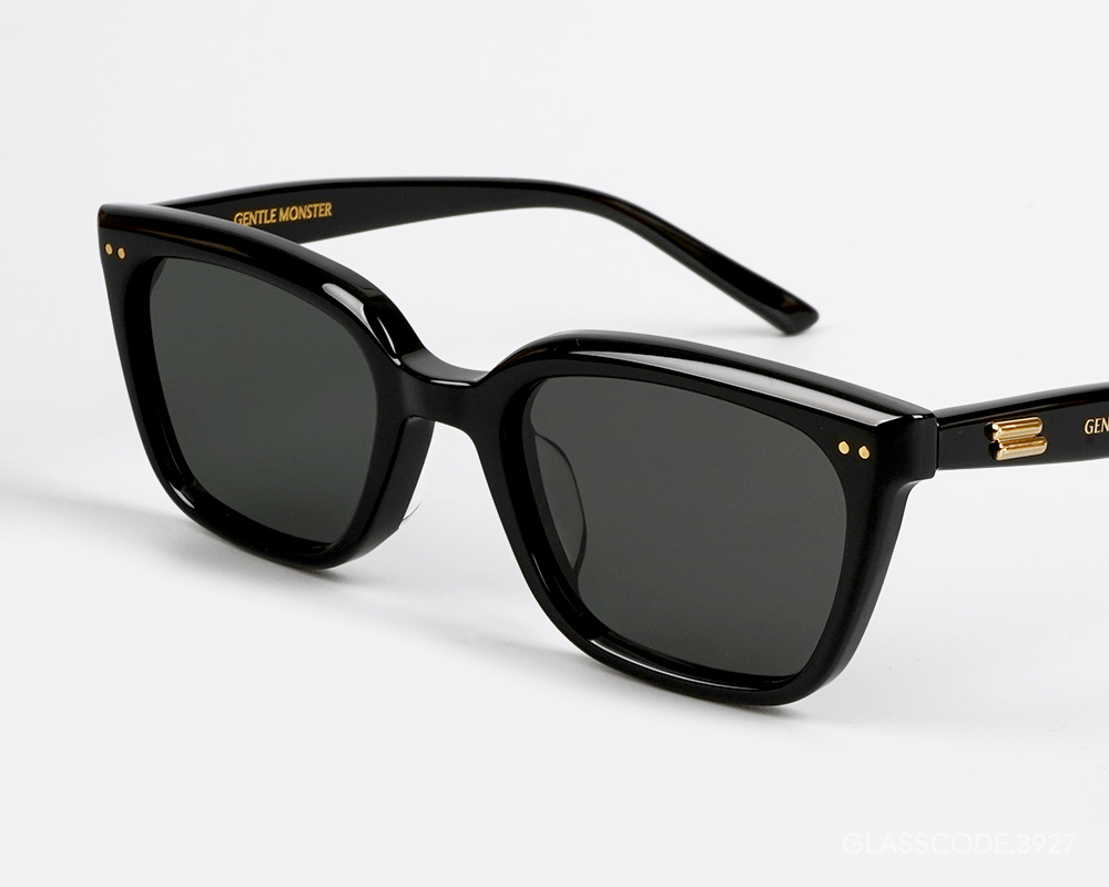 Kính Gentle Monster Breezebe 01 Gray Lenses Black Acetate Frame 11