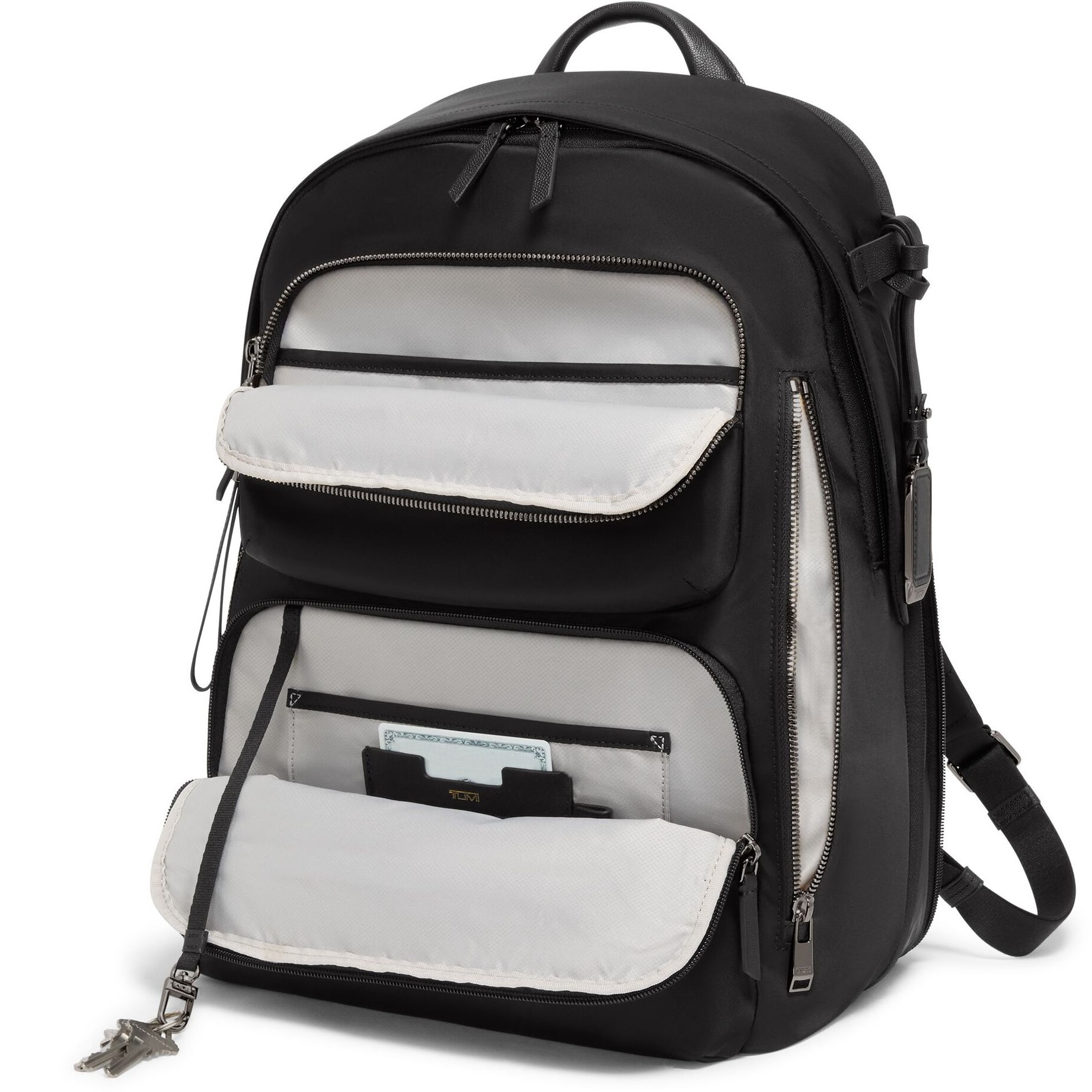BA LÔ ĐEN TUMI VOYAGEUR MONTANA BACKPACK BLACK GUNMETAL 150135T522 9