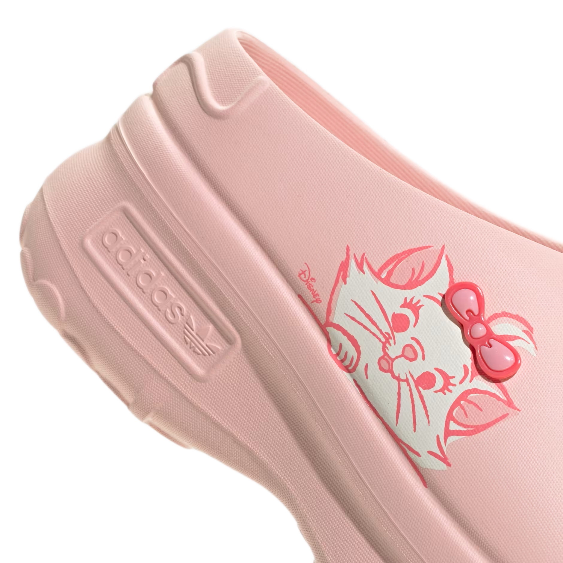 Giày sục hồng Adifom Stan Smith Mule Disney The Aristocats Sandy Pink 9