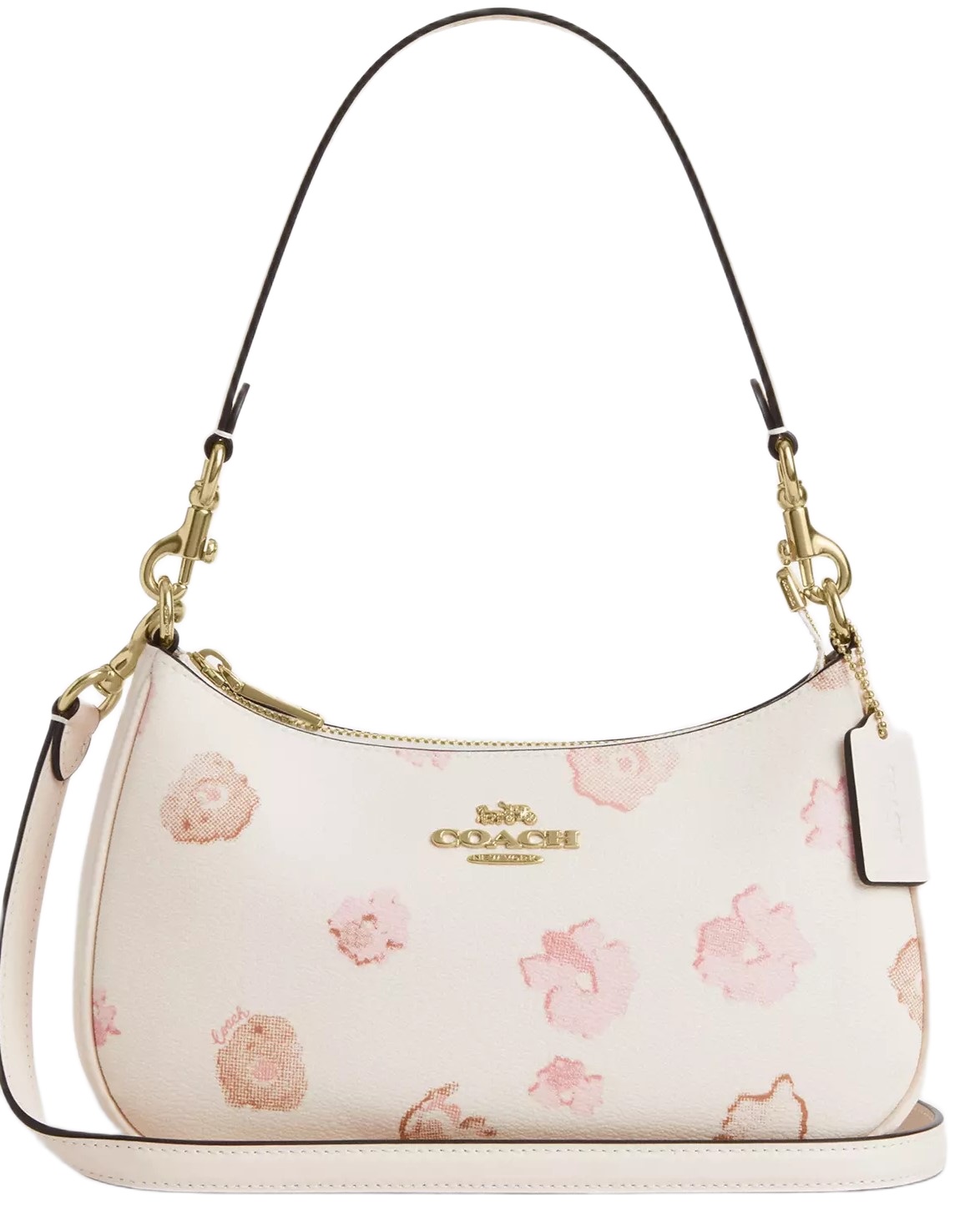 Túi đeo chéo Coach Teri Shoulder Bag In Floral Print Chalk Multi CW379 2